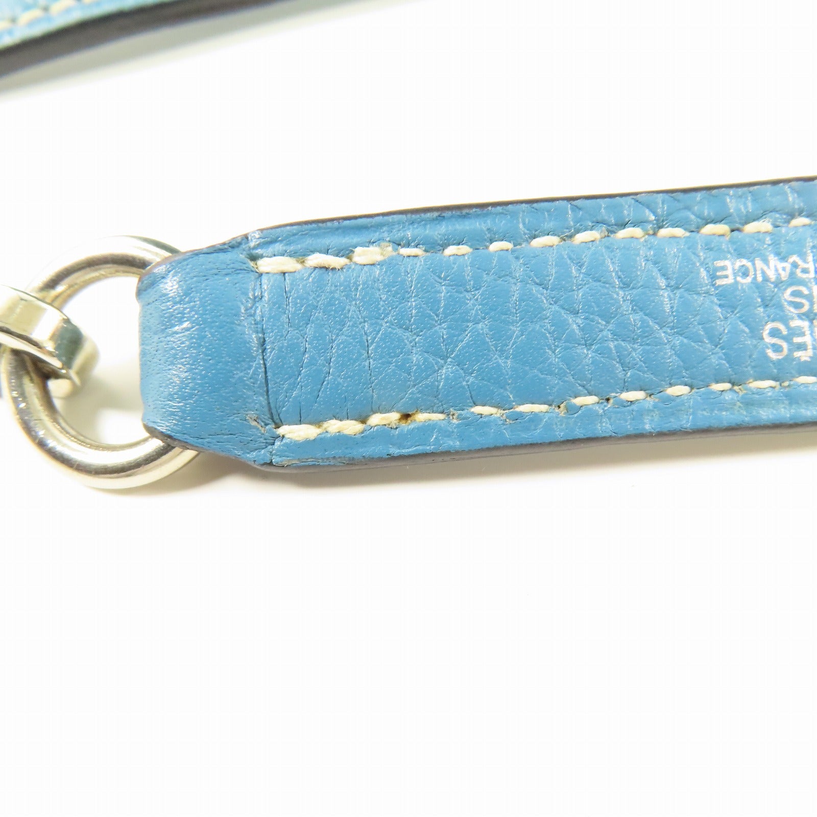 HERMES PHW Bolide 31 2way Shoulder Bag Clemence Leather Bleu Jean