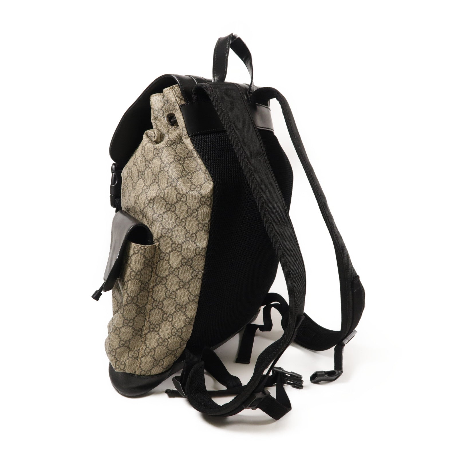 GUCCI 塗層帆布GG Supreme背包