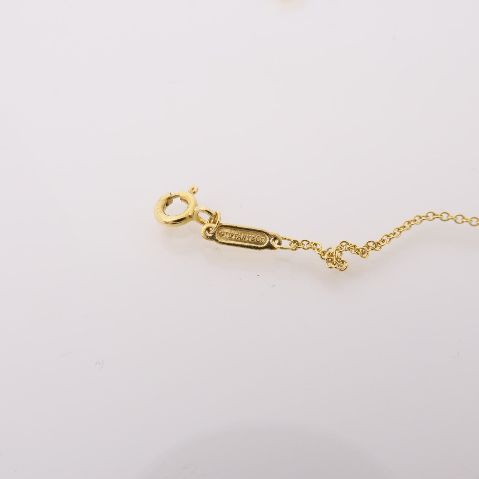 TIFFANY＆CO 18K黃金Smile Necklace項鍊