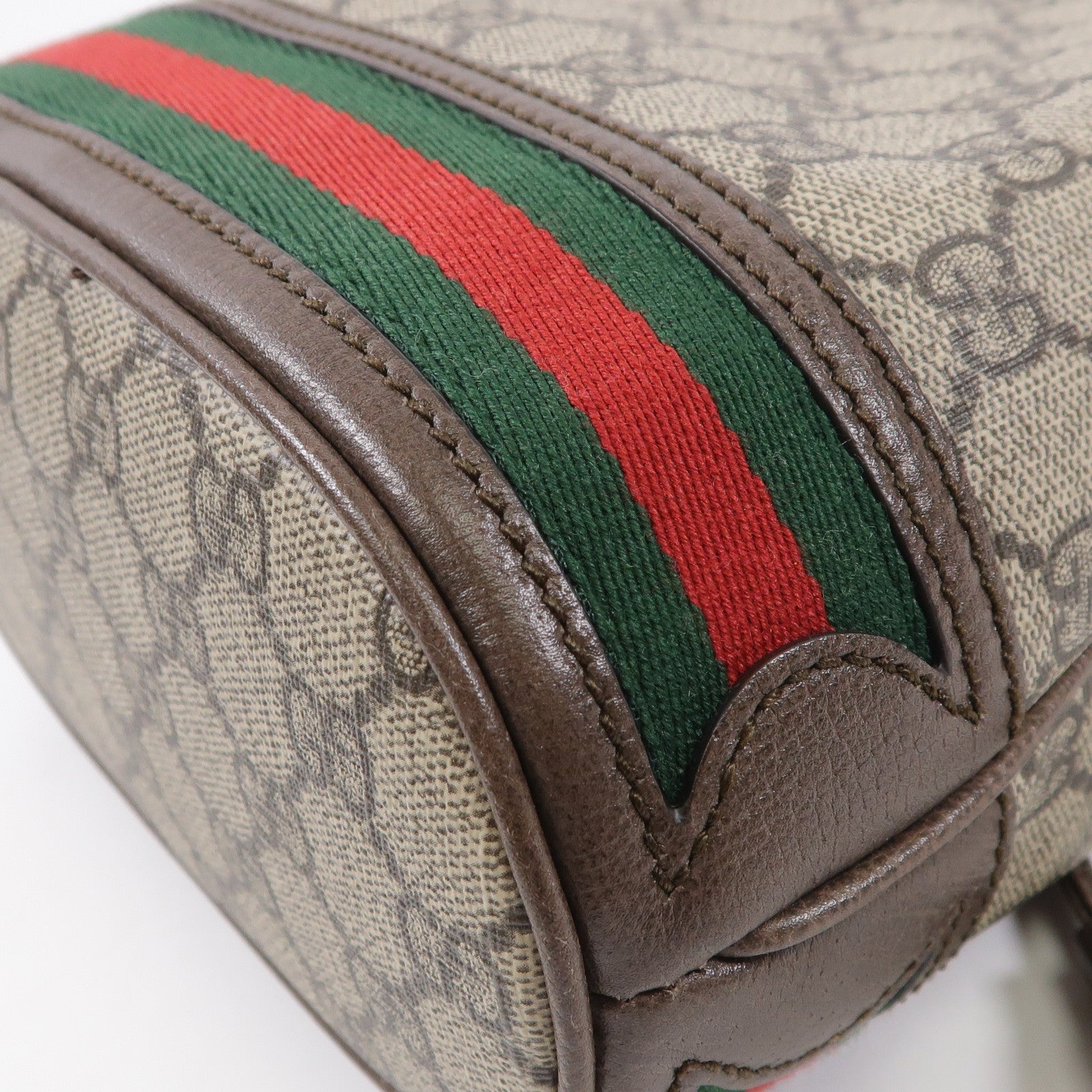 GUCCI 塗層帆布Ophidia GG Bucket Bag金扣肩背袋