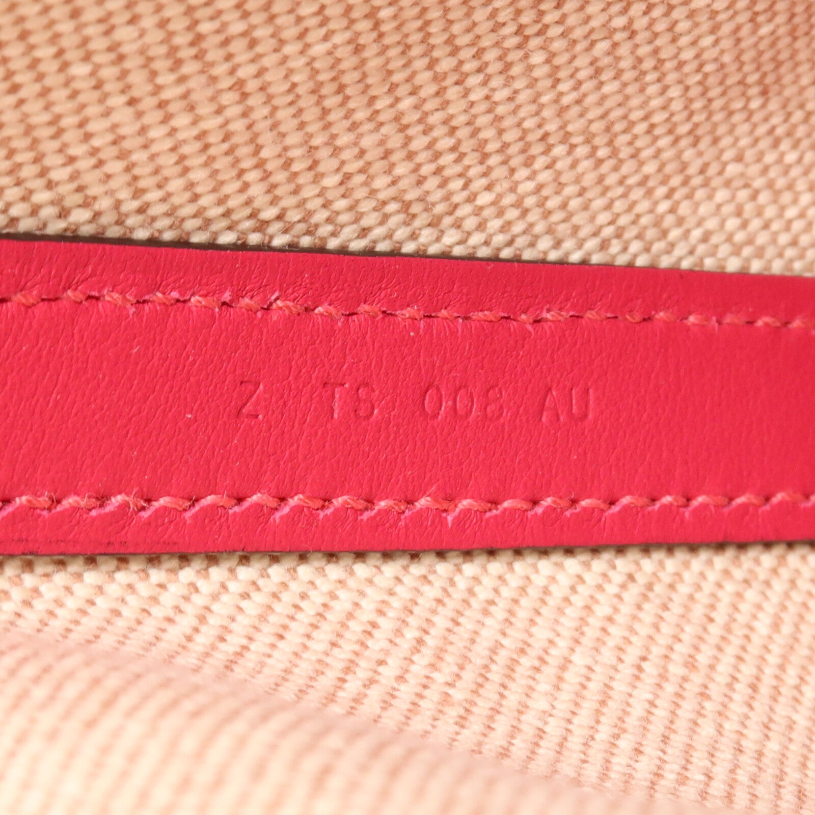 HERMES Toile H帆布/天鵝絨Cabas H En Biais 27手挽肩背兩用袋Framboise