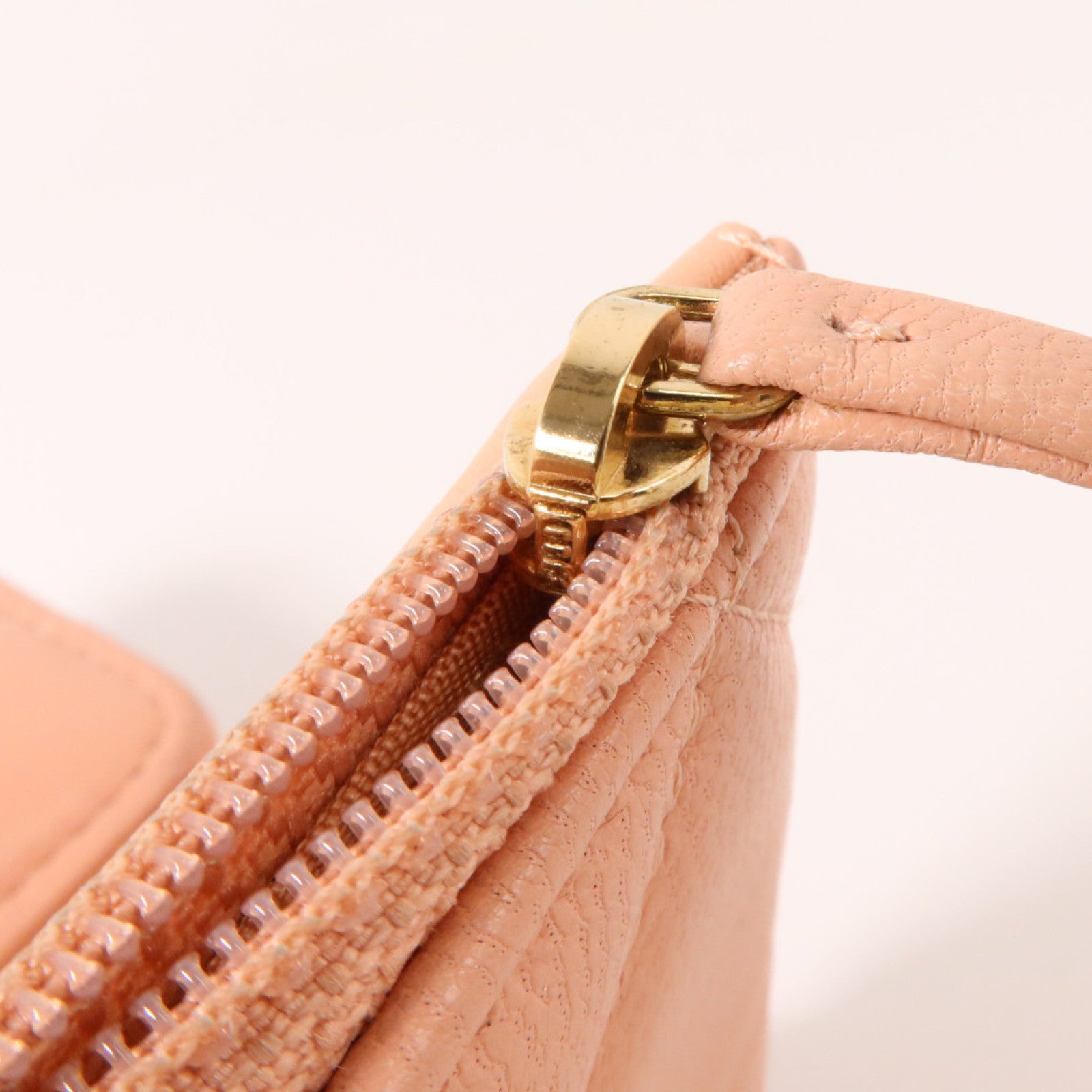 CHANEL 羊皮皮革Chanel 19 Small Flap Wallet金扣錢包