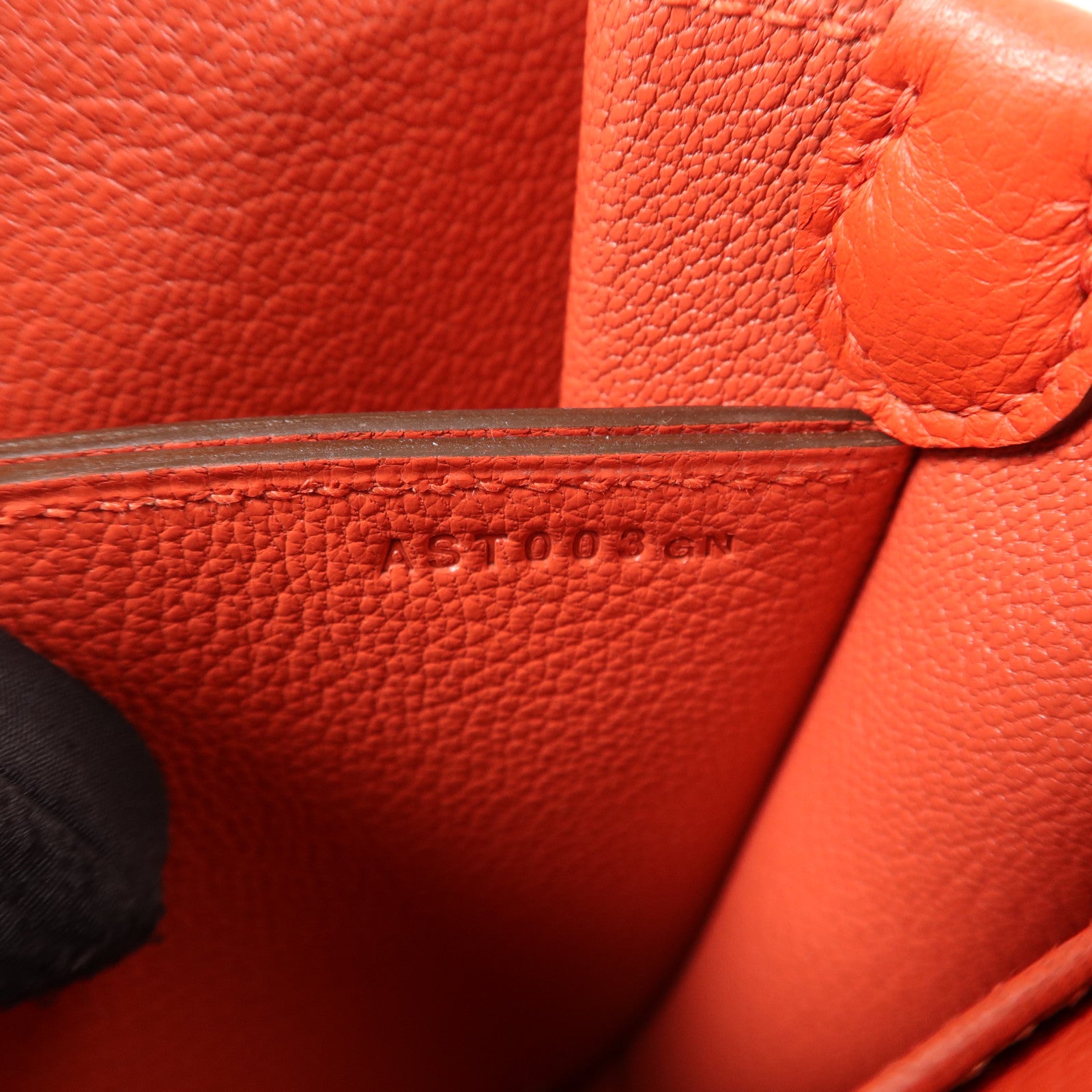 HERMES Evercolor皮革Roulis Mini肩背袋Rouge Tomate