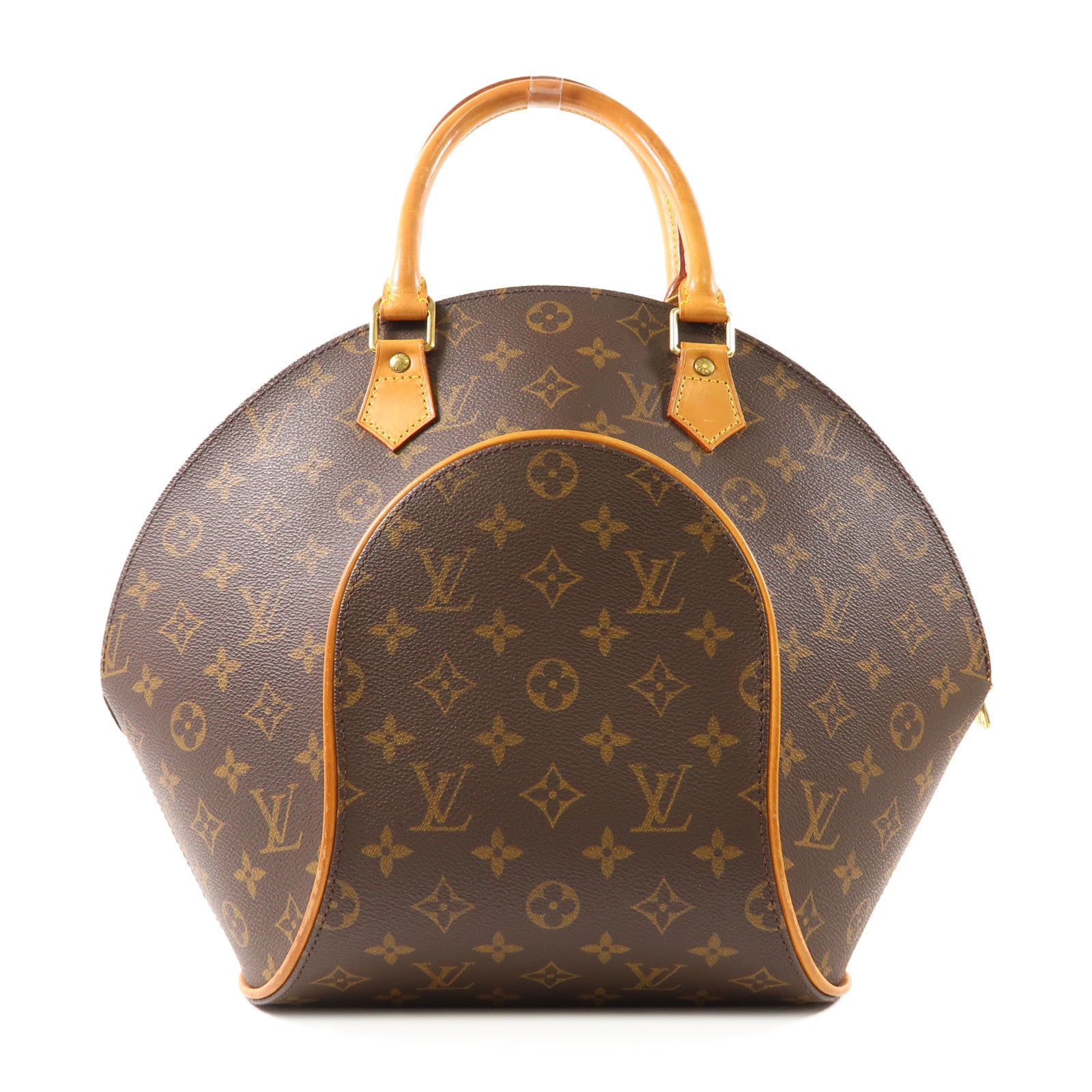 LOUIS VUITTON LV GHW Elipse MM Hand Bag M51126 Monogram Brown