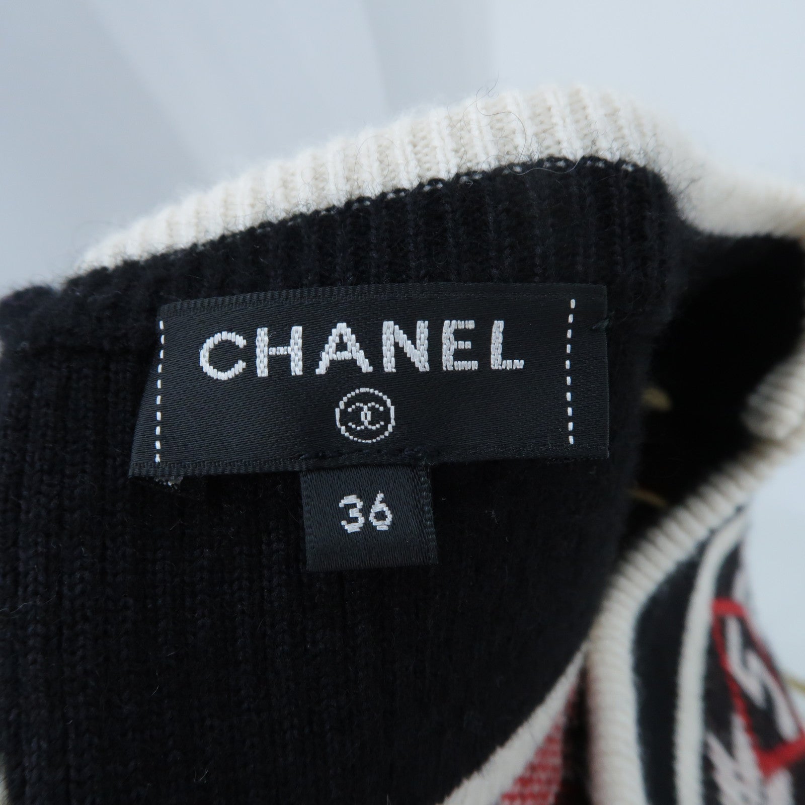 CHANEL Cashmere/Polyamide Knitted Long-Sleeve Dress連身裙