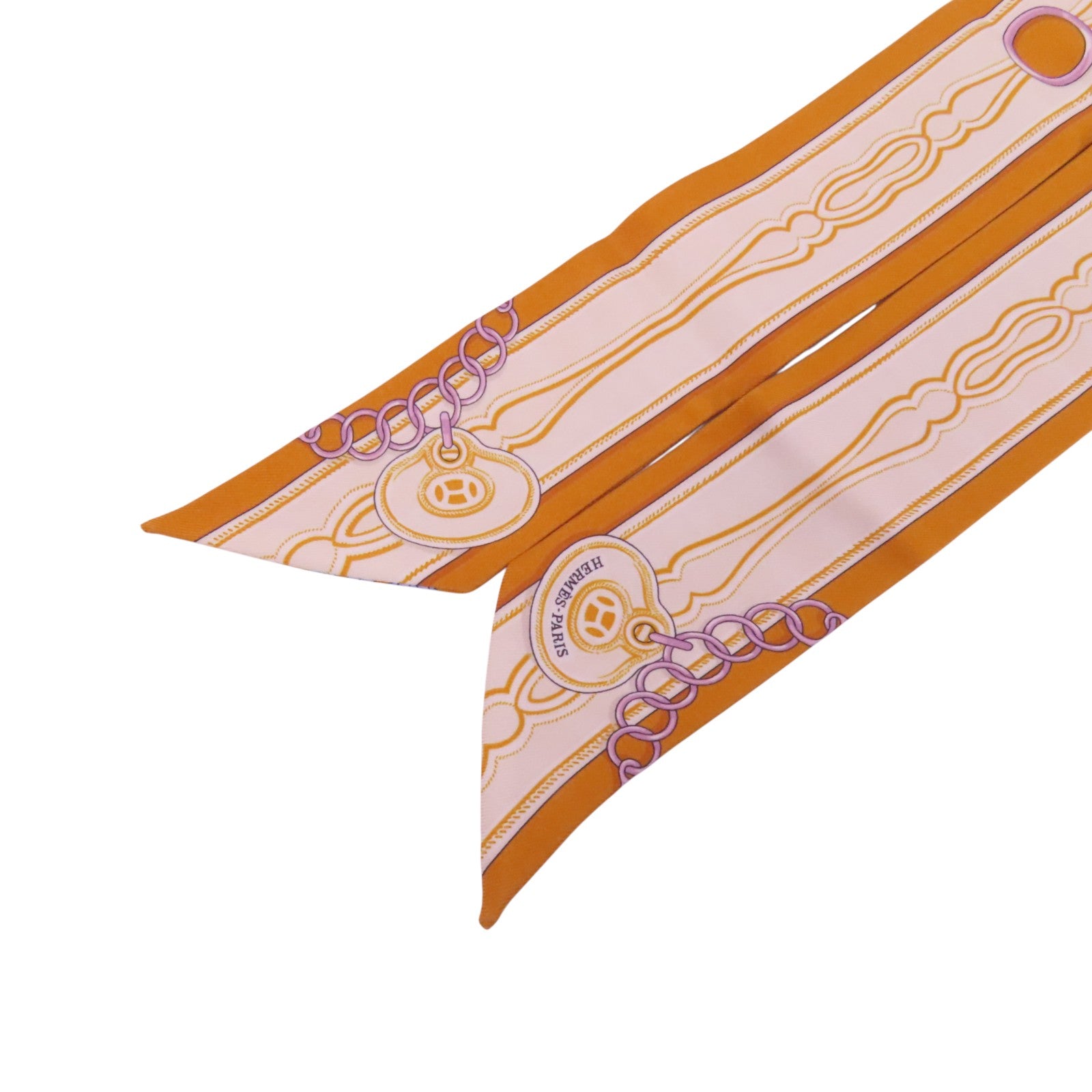 HERMES 絲質Twilly Scarf絲巾