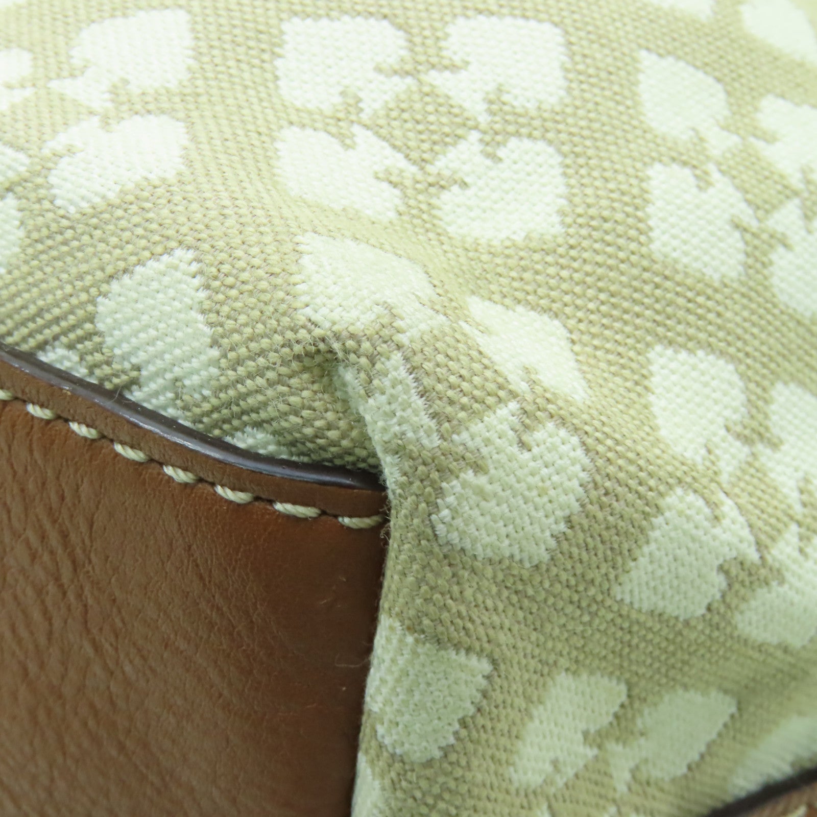 Kate Spade 【激減優惠】帆布Shoulder Bag金扣肩背袋啡色