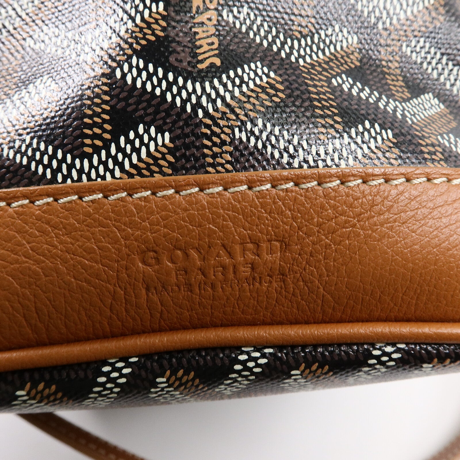 GOYARD 塗層帆布Petit Flot Bucket PM肩背袋