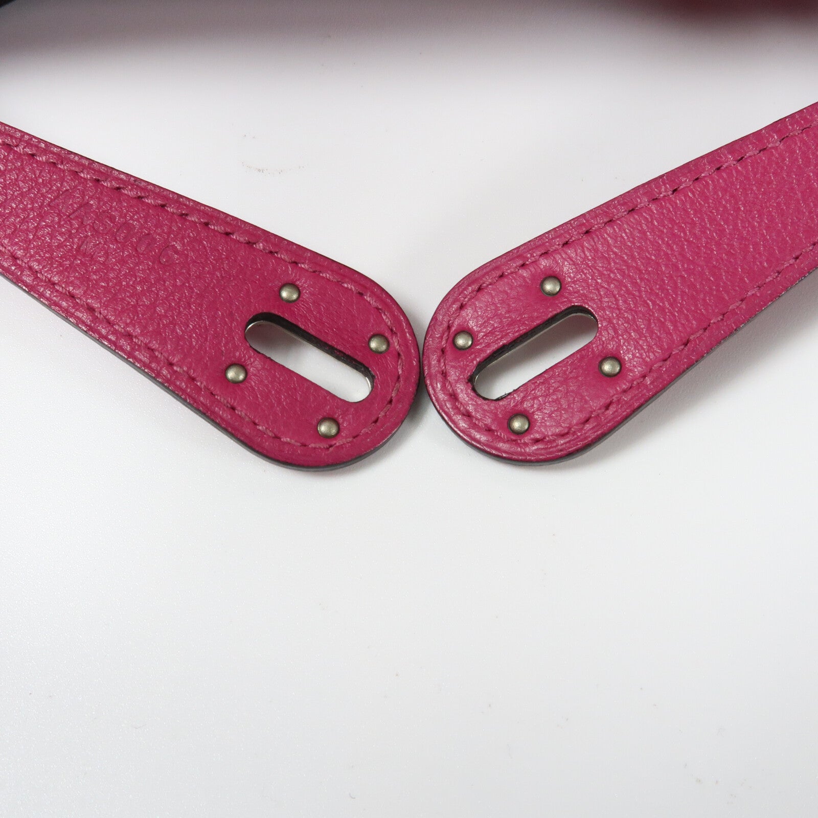 HERMES Evercolor皮革Lindy 26銀扣肩背袋Rose Purple