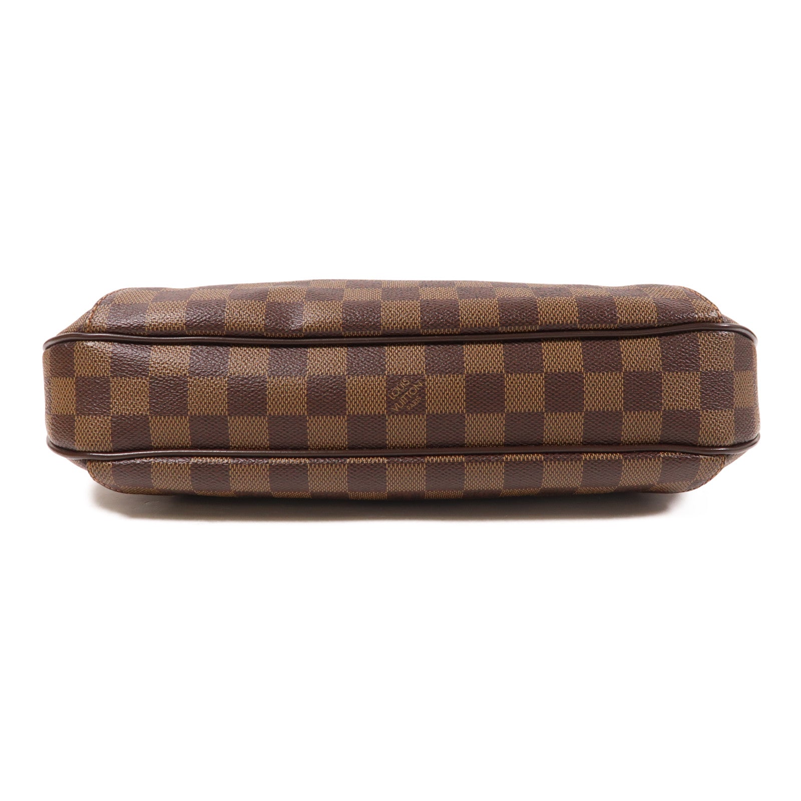 LOUIS VUITTON Damier Thames PM金扣肩背袋