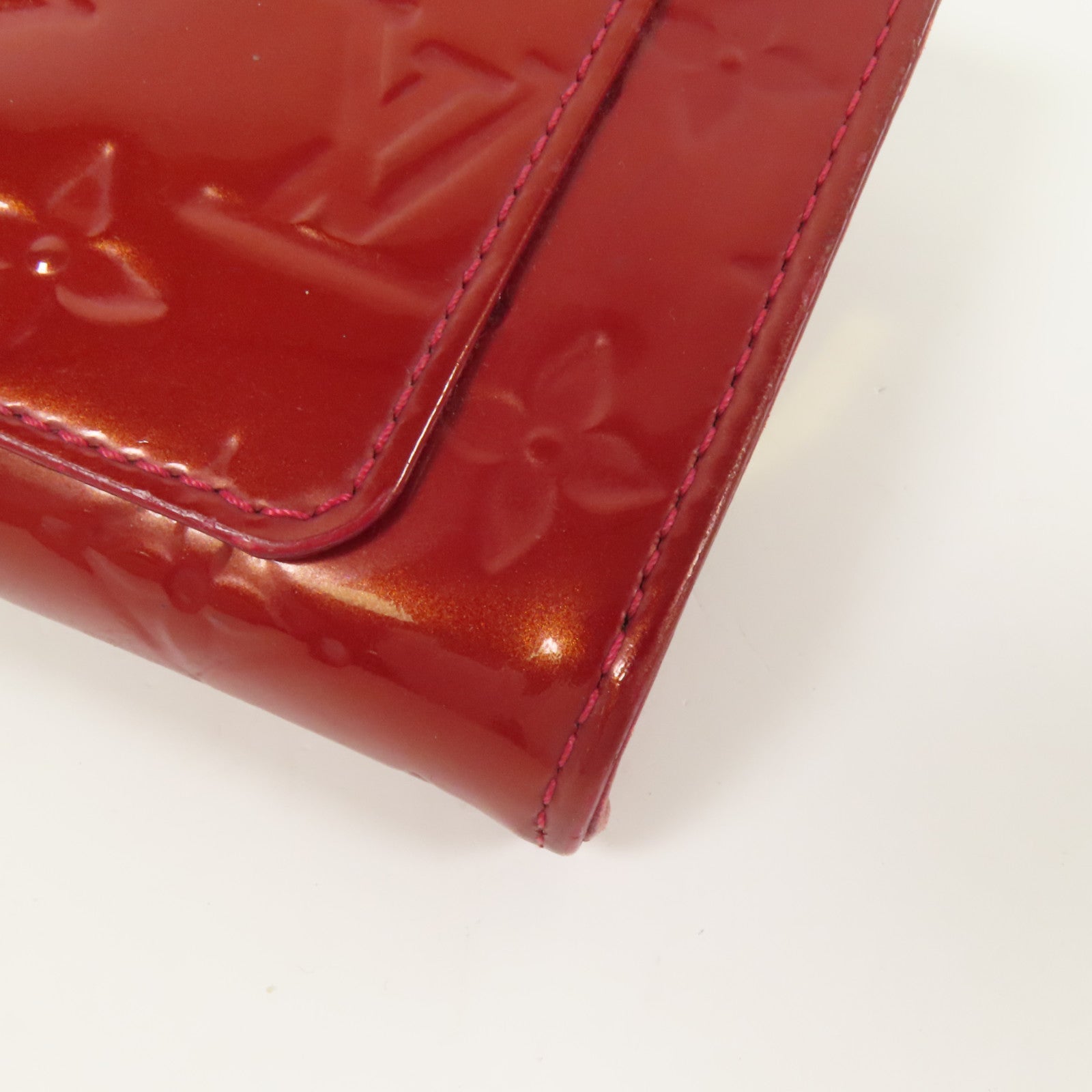 LOUIS VUITTON Monogram Vernis Rossmore MM金扣肩背袋