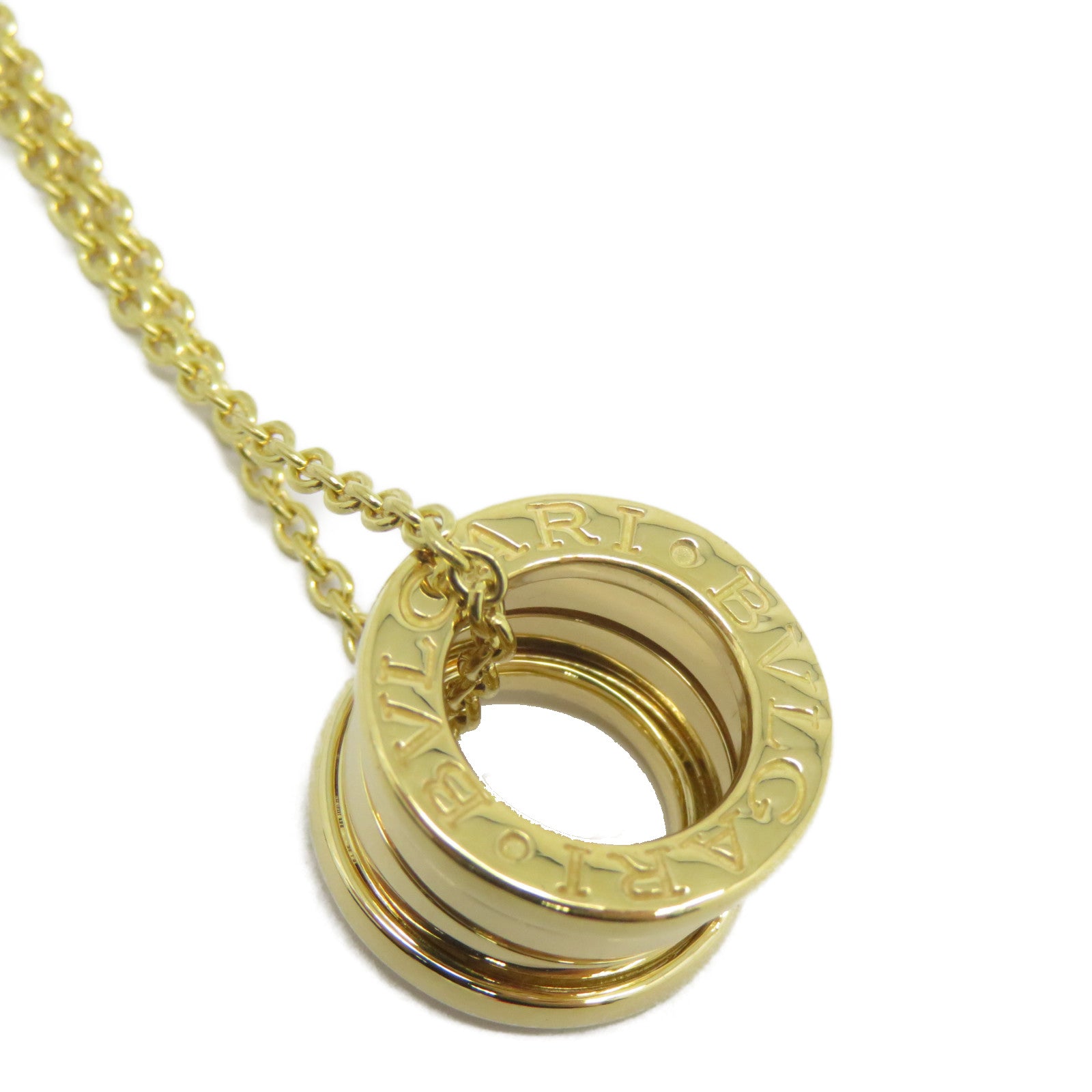 BVLGARI 18K黃金B-zero1 Necklace項鍊