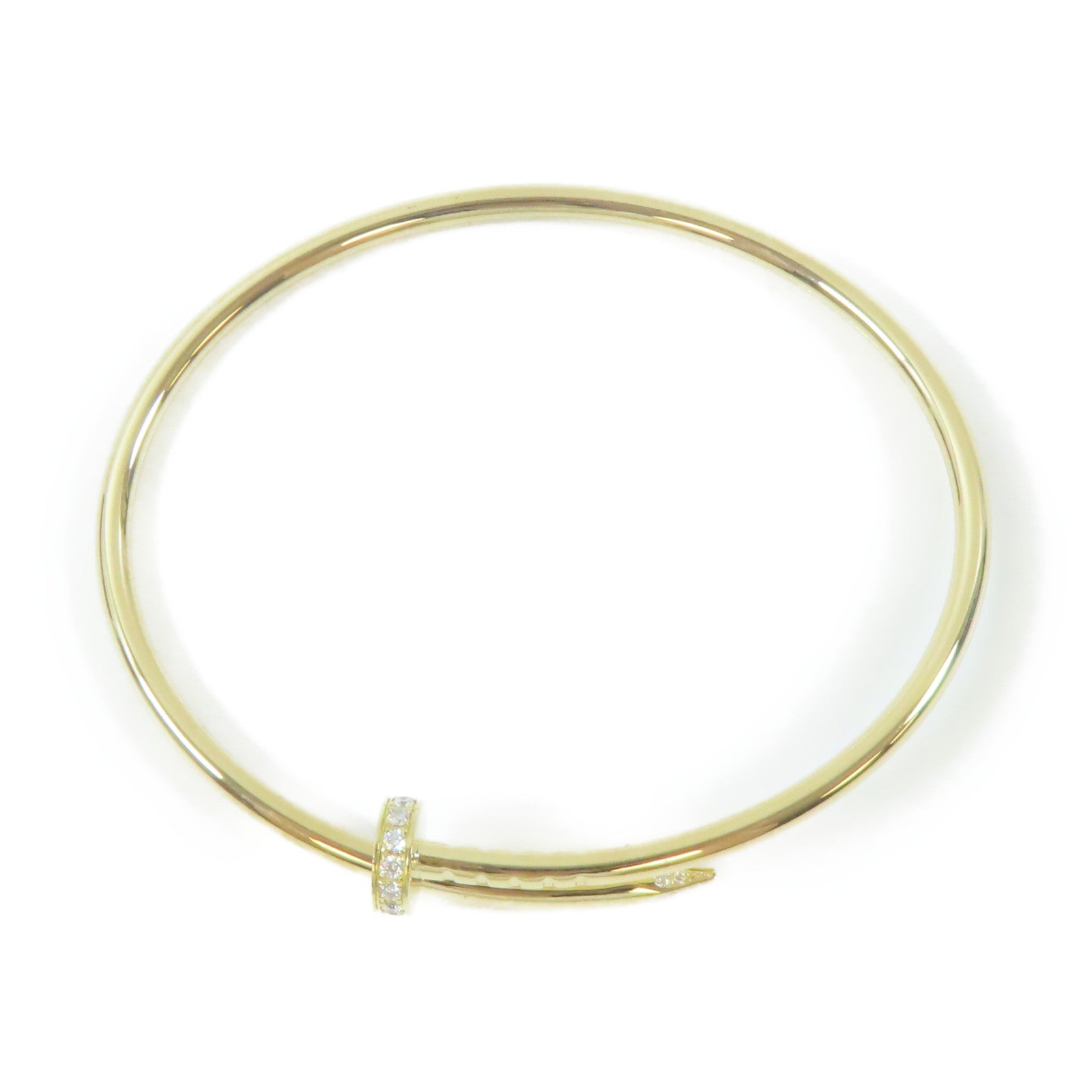 CARTIER 18K玫瑰金Juste Un Clou手鐲Cartier#16/15.5cm