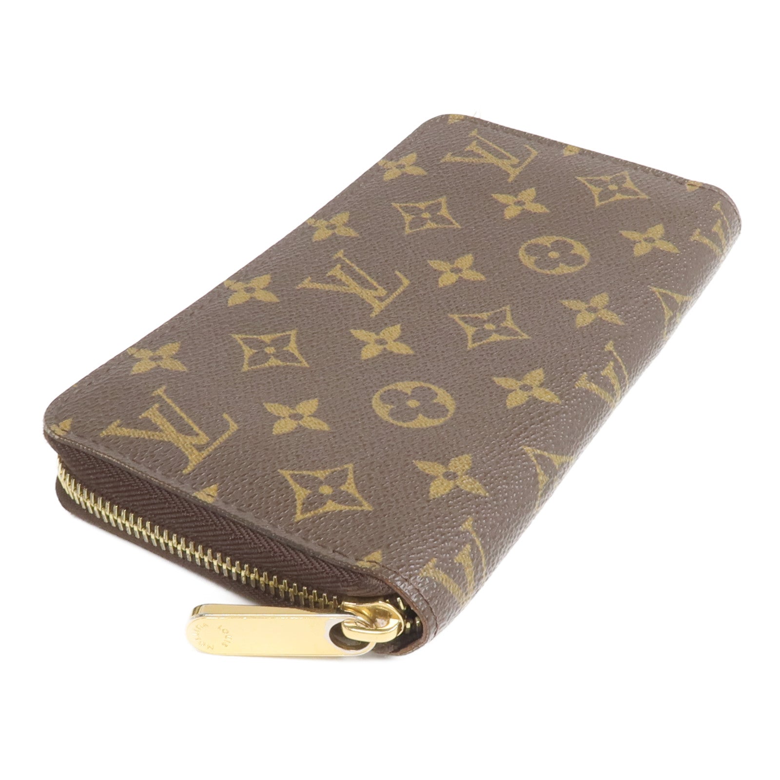 LOUIS VUITTON Monogram Zippy Long Wallet金扣長錢包