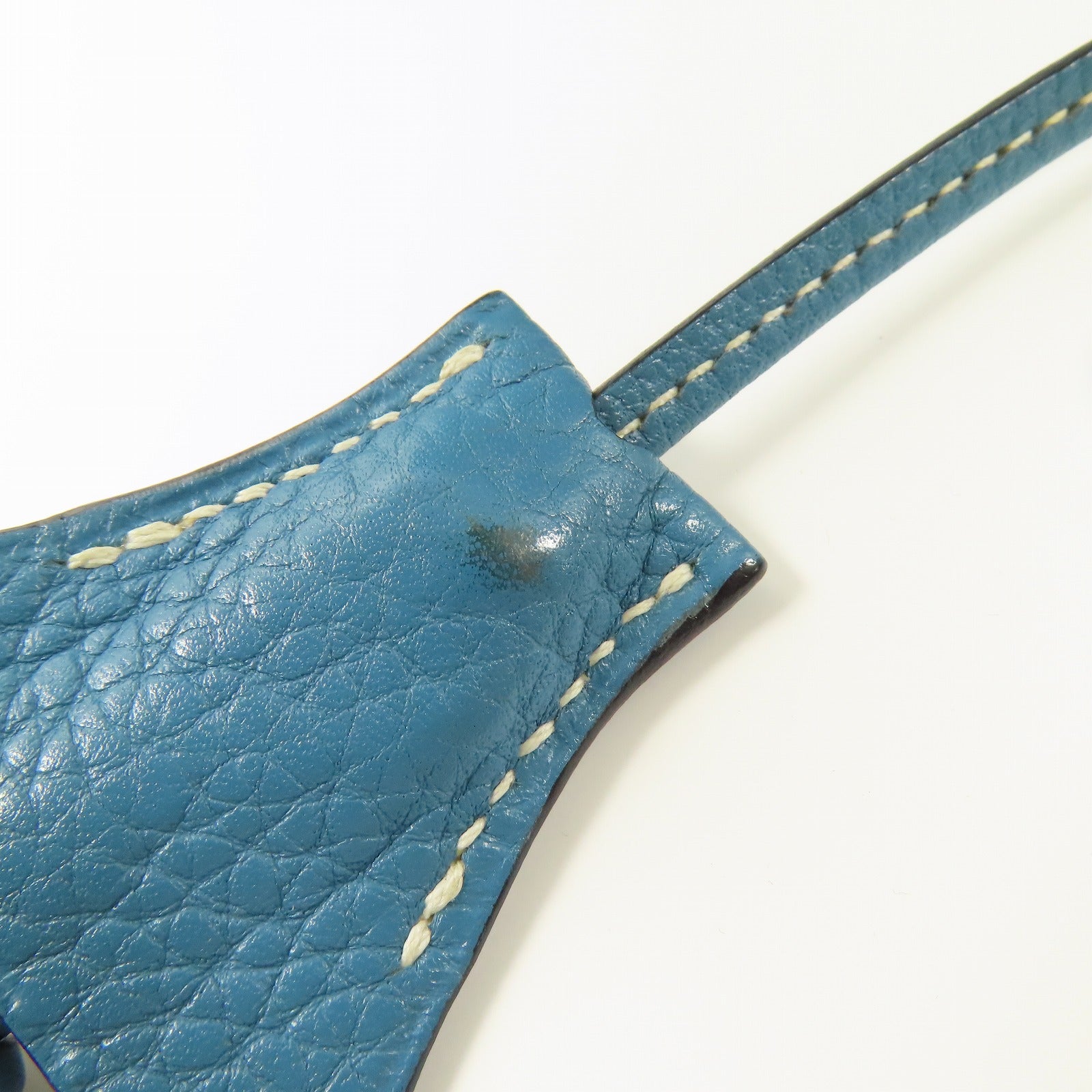 HERMES PHW Bolide 31 2way Shoulder Bag Clemence Leather Bleu Jean