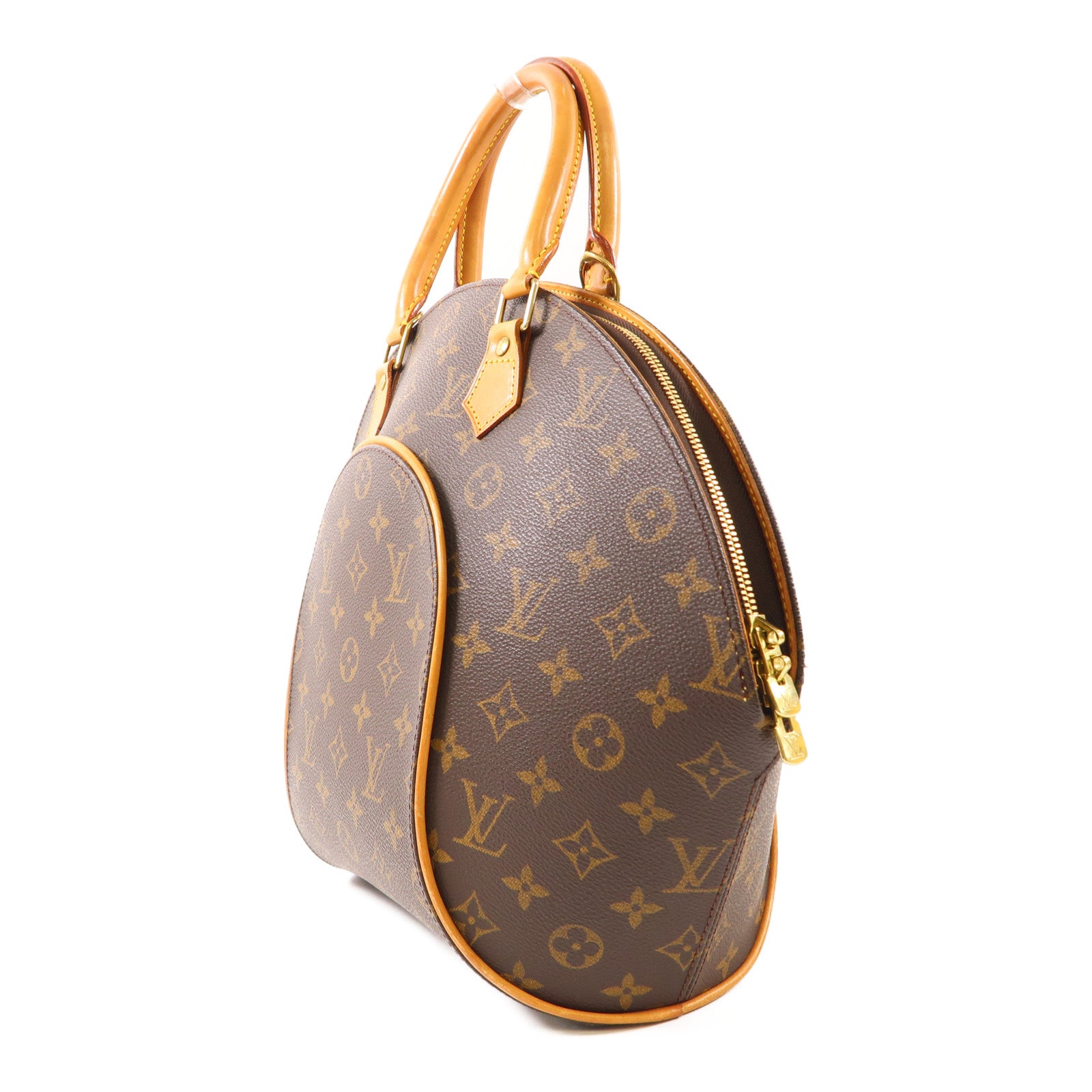LOUIS VUITTON LV GHW Elipse MM Hand Bag M51126 Monogram Brown