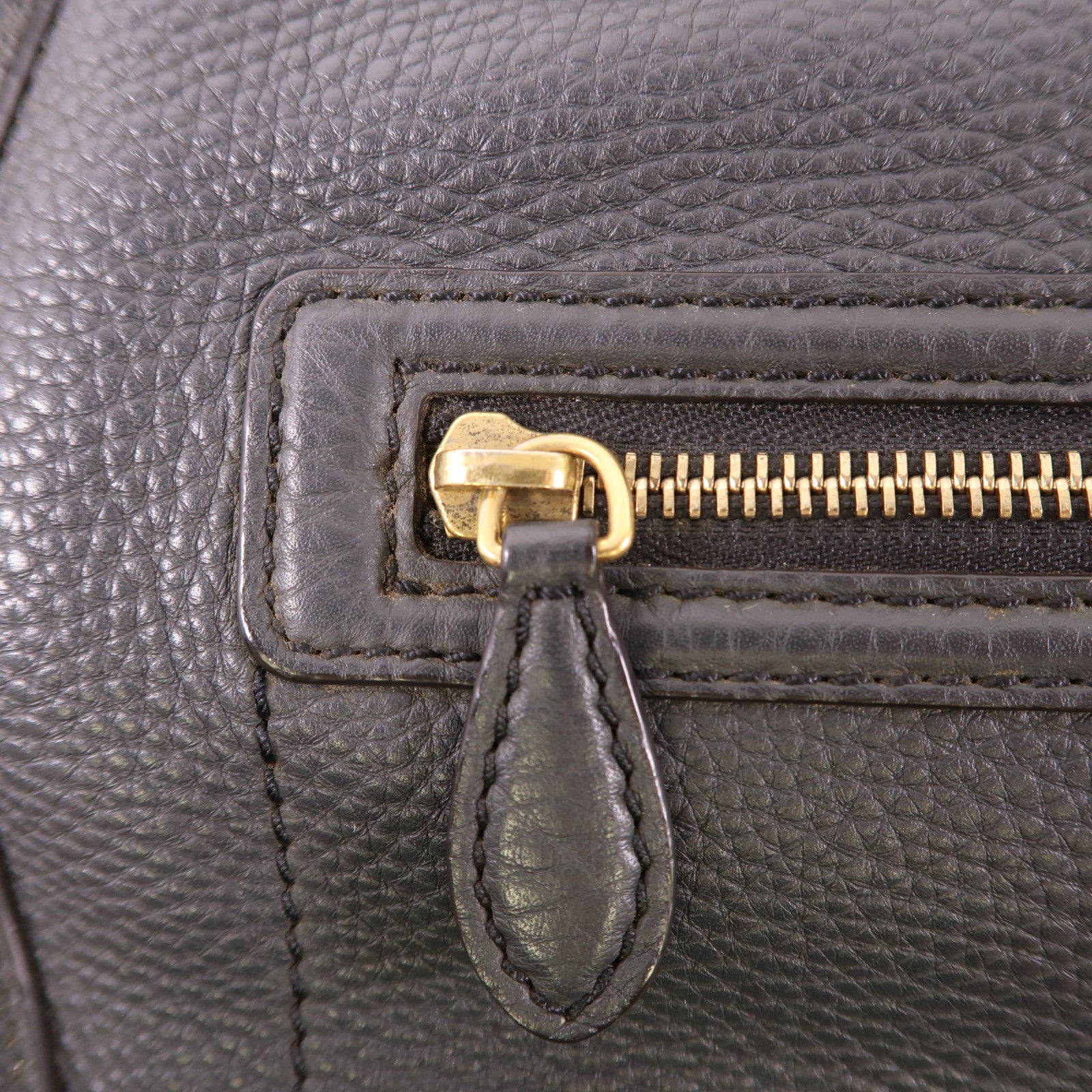 CELINE 牛皮皮革Mini Luggage金扣手挽袋