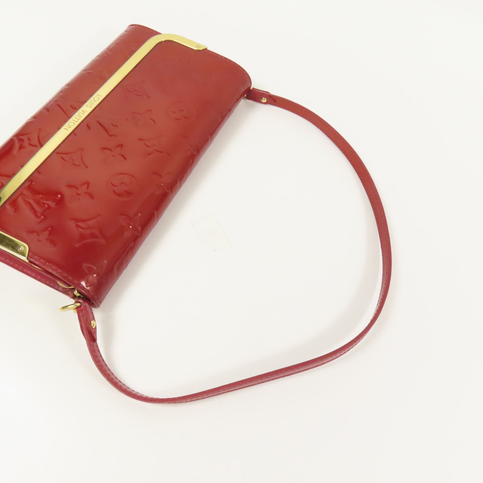 LOUIS VUITTON 【激減優惠】Monogram Vernis Rossmore MM金扣肩背袋