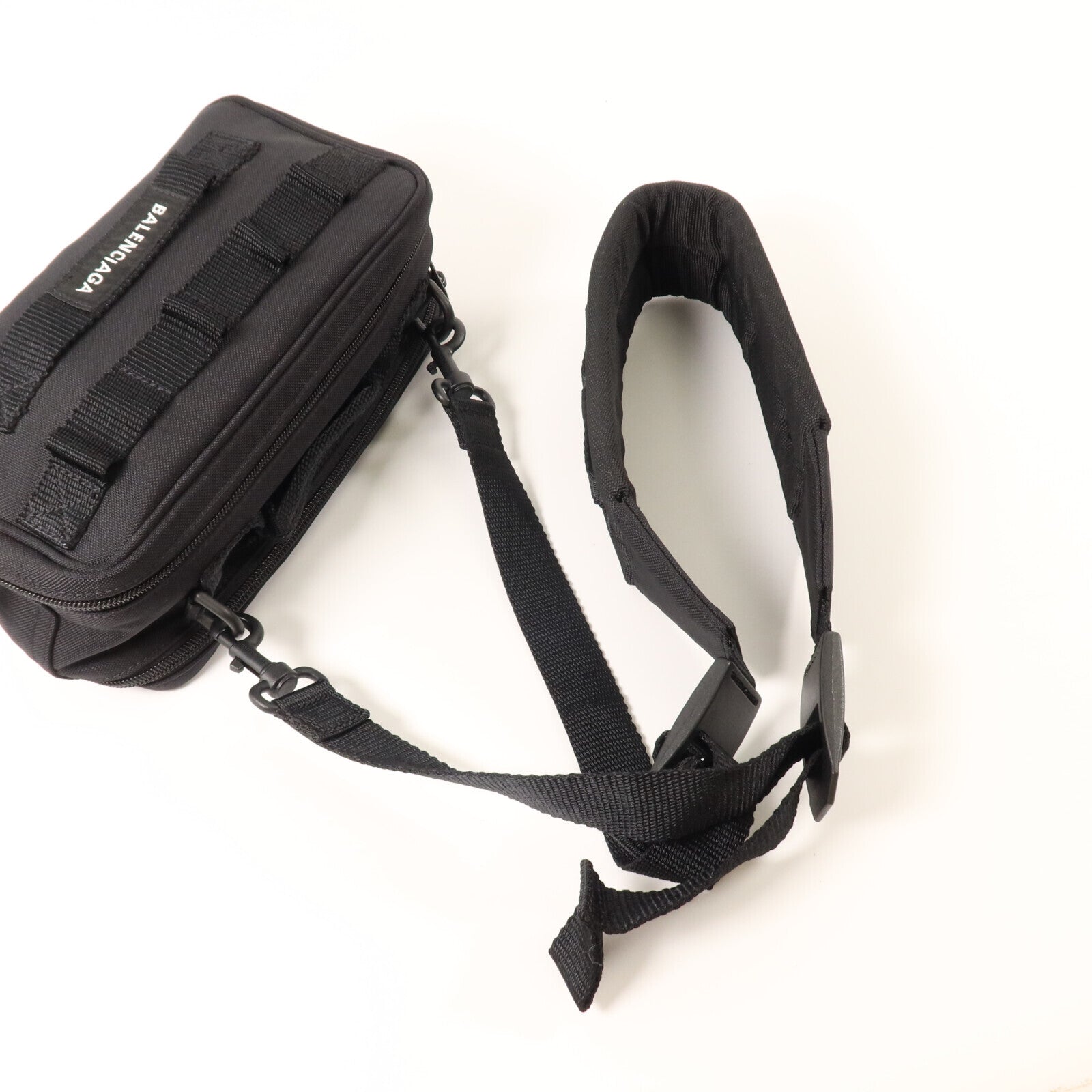 BALENCIAGA 帆布Army Camera Bag手挽肩背兩用袋