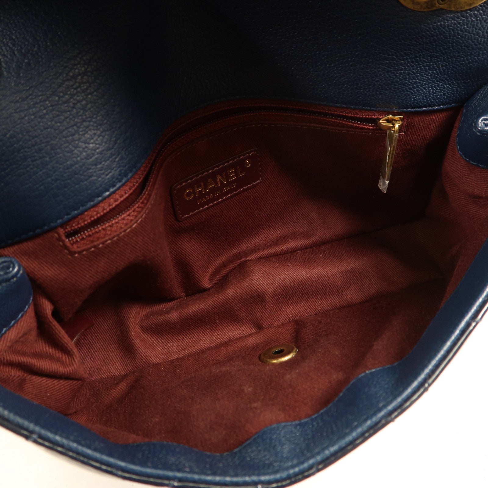 CHANEL 漆皮皮革Chain Shoulder鏈帶肩背袋