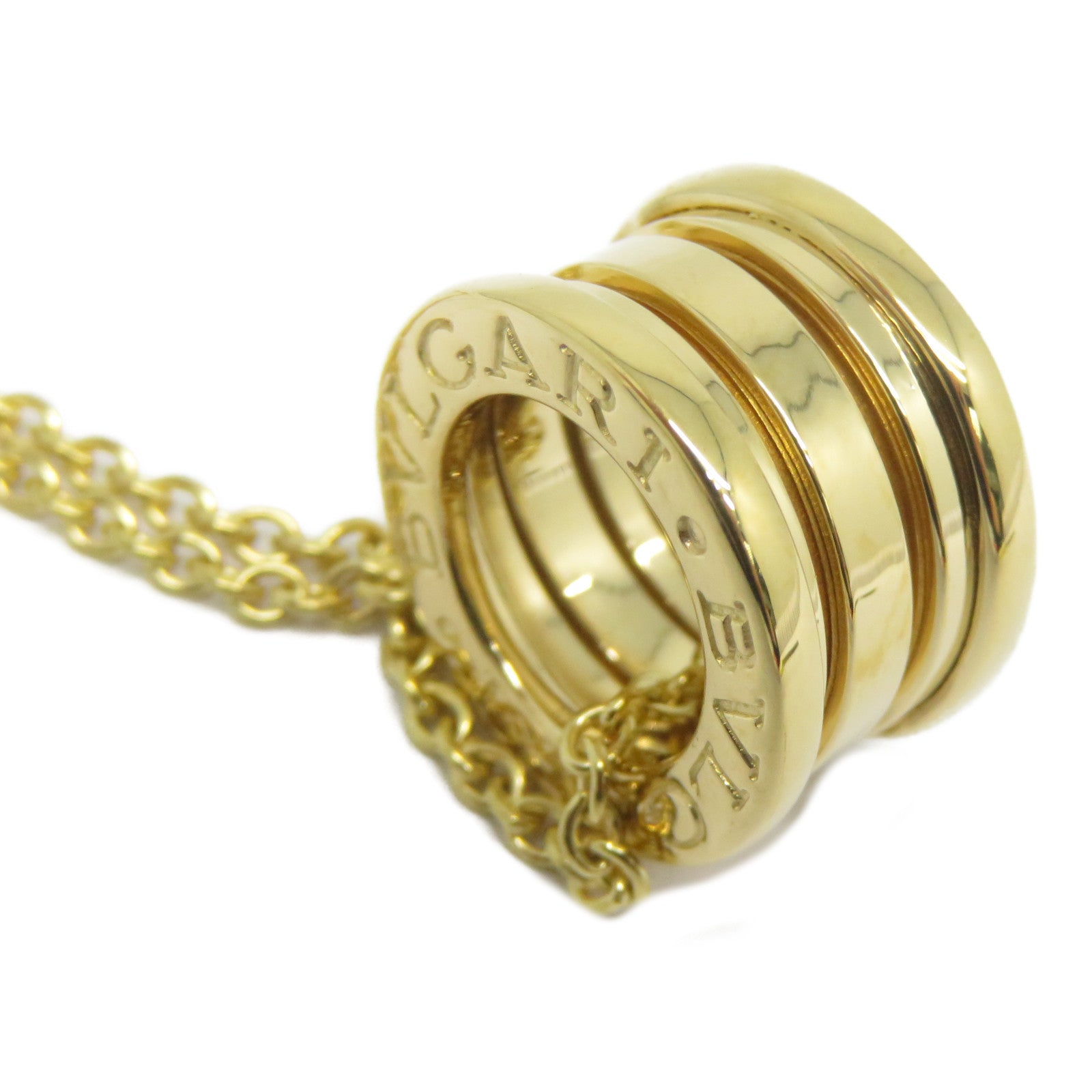 BVLGARI 18K黃金B-zero1 Necklace項鍊