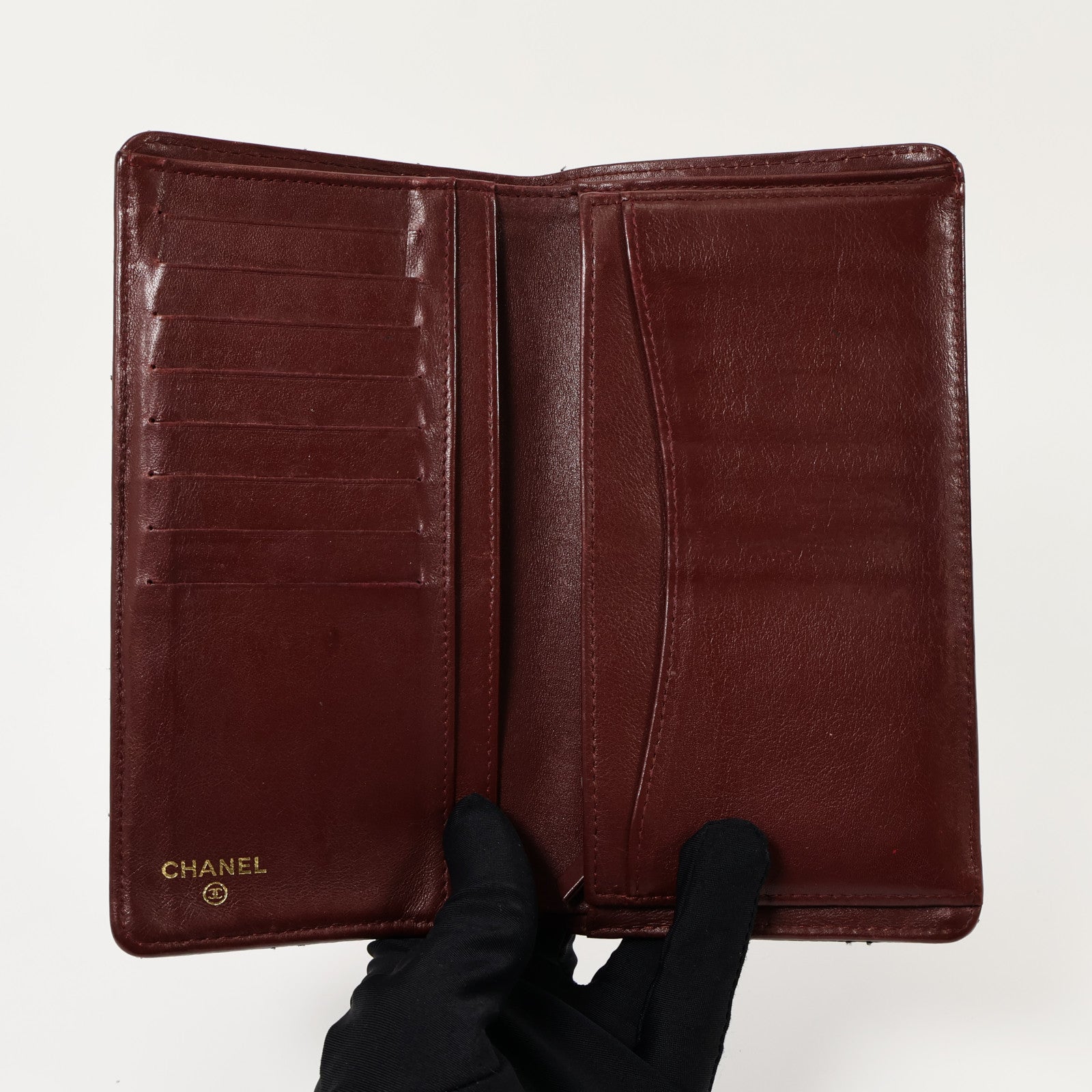 CHANEL 牛皮皮革Long wallet長錢包