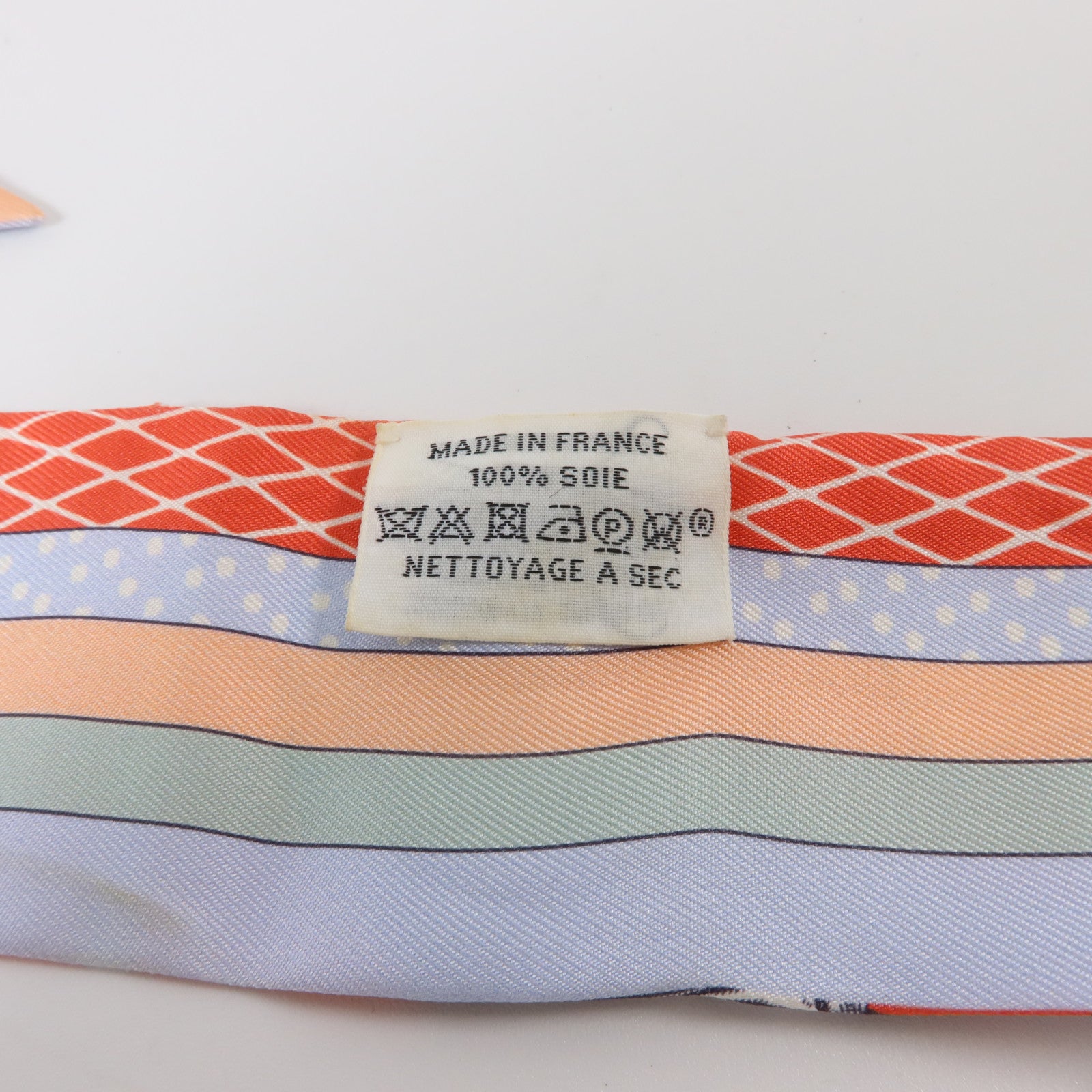 HERMES 絲質Twilly絲巾