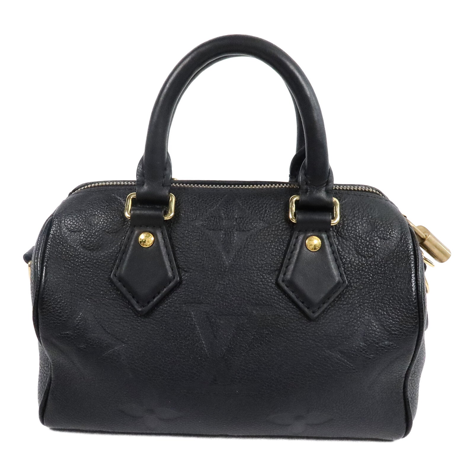 LOUIS VUITTON Monogram Empreinte Speedy Bandouliere 20手挽肩背兩用袋