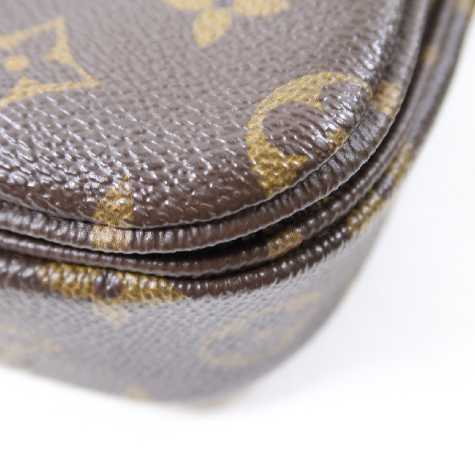 LOUIS VUITTON Monogram Pochette Metis金扣手挽肩背兩用袋啡色