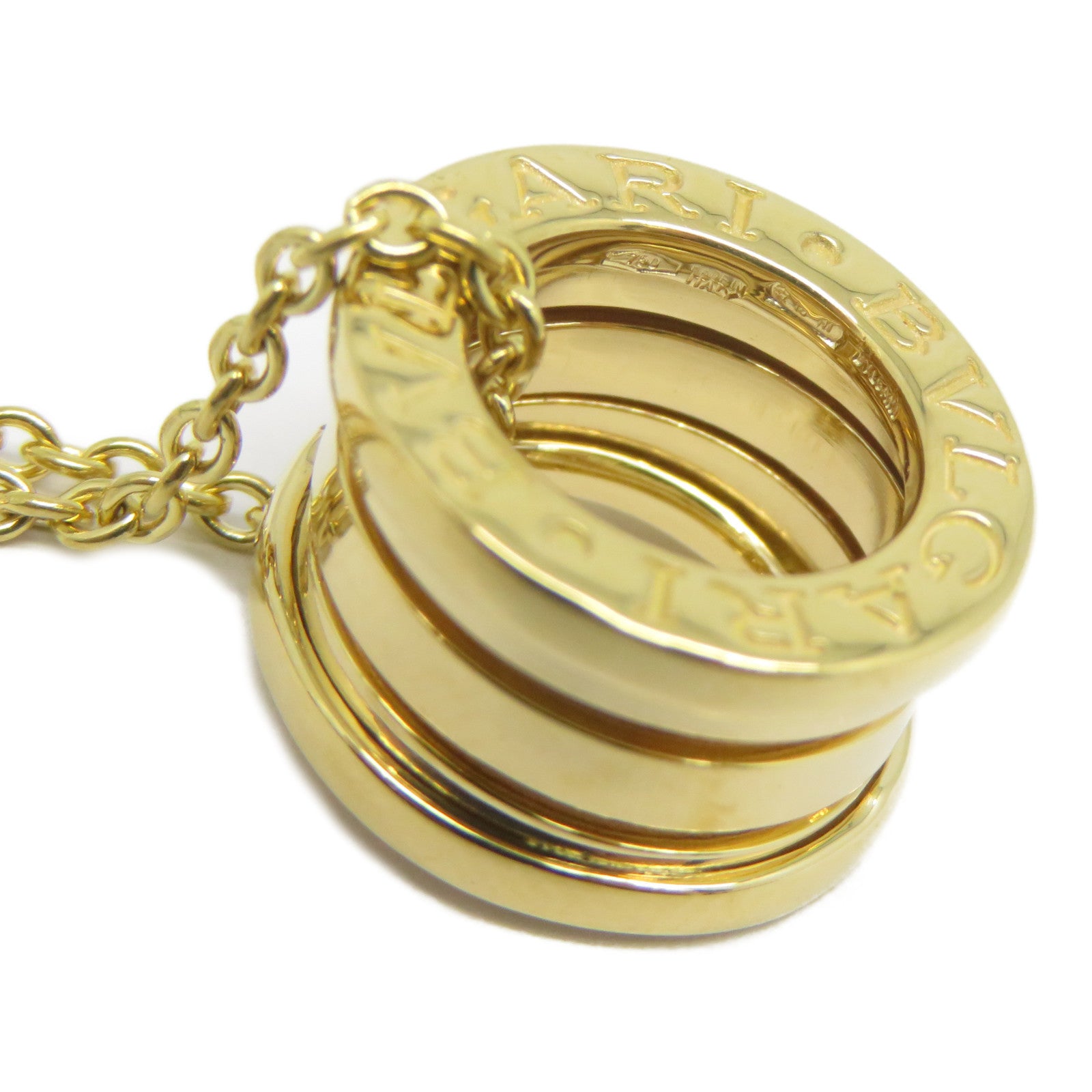 BVLGARI 18K黃金B-zero1 Necklace項鍊