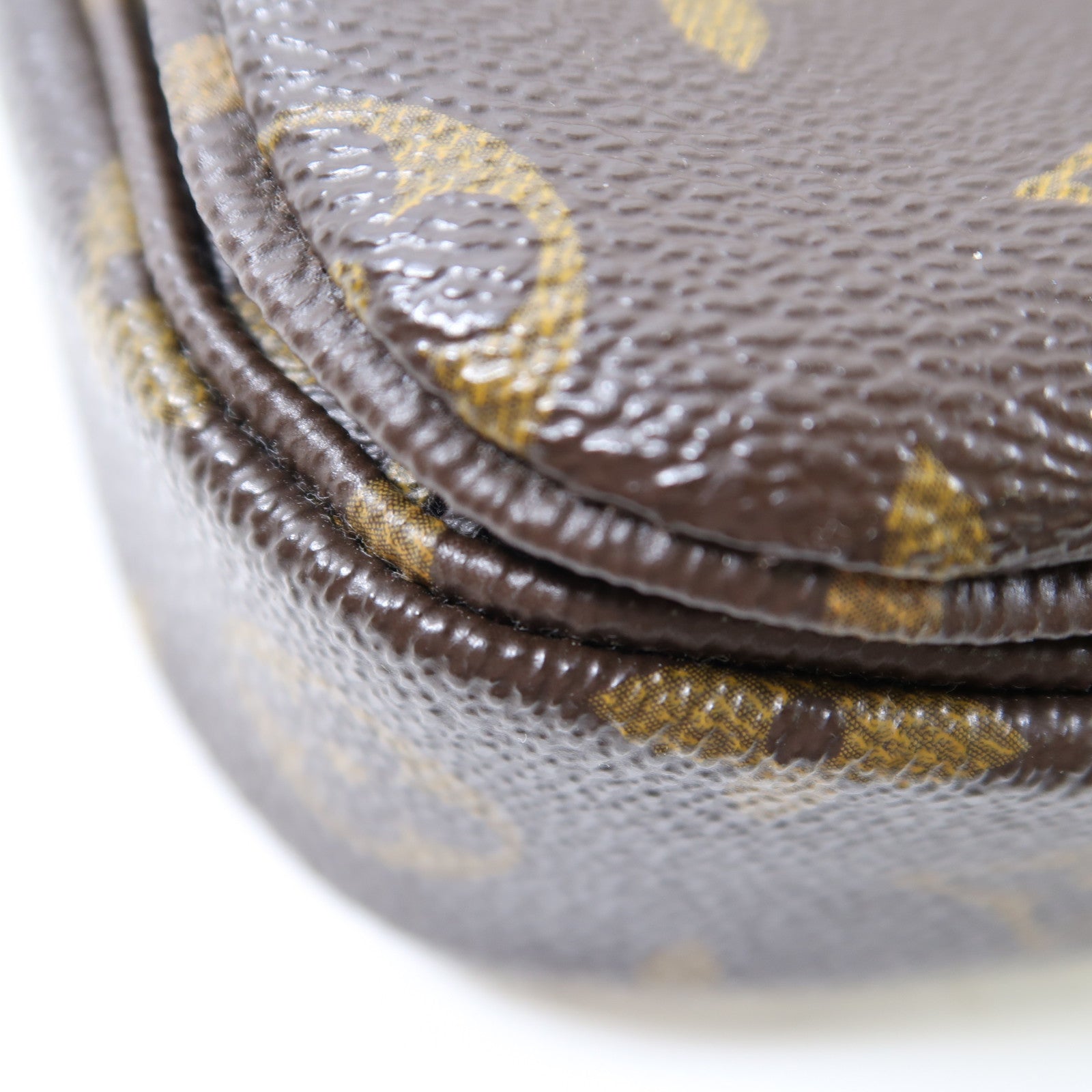 LOUIS VUITTON Monogram Pochette Metis金扣手挽肩背兩用袋啡色