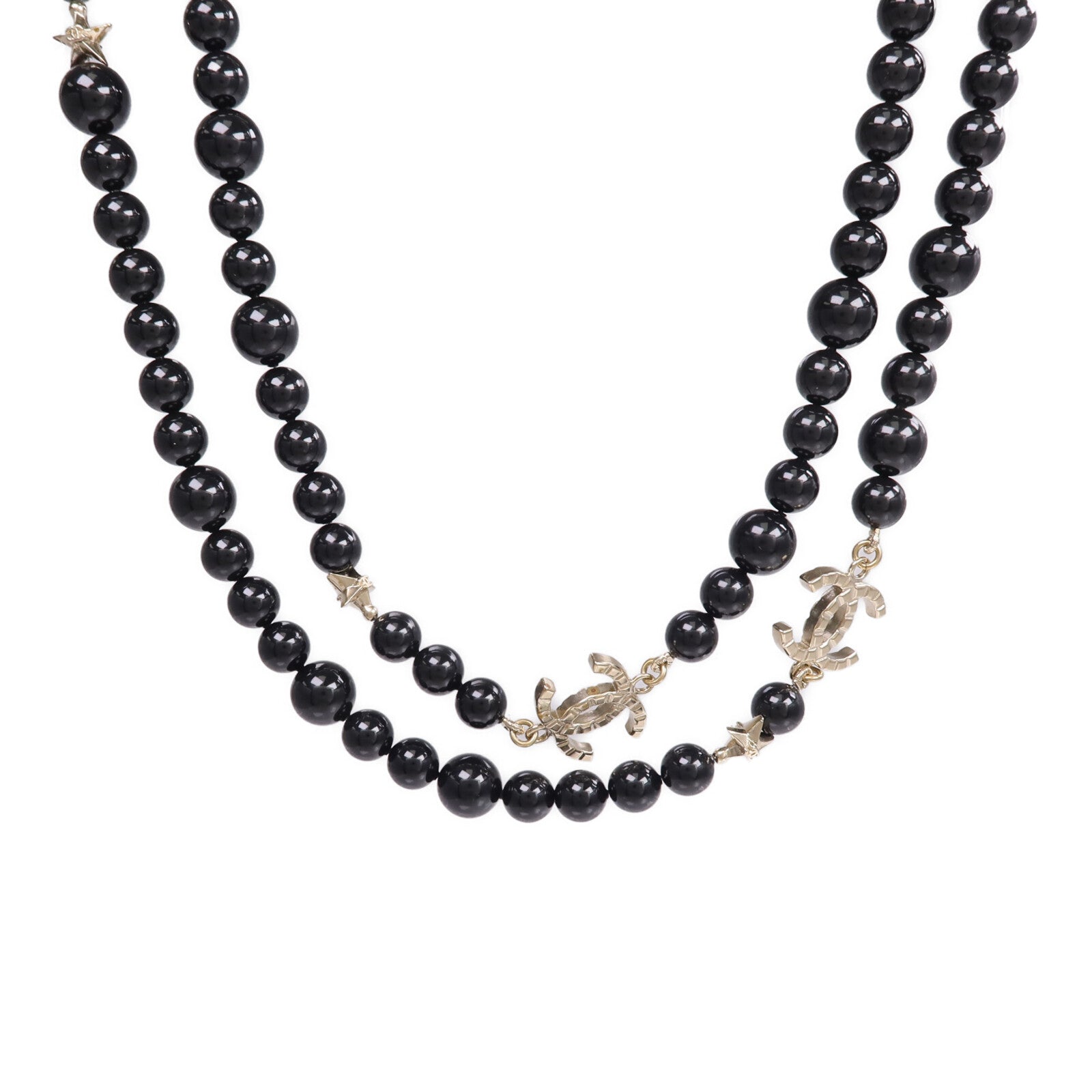 CHANEL PVC/金屬Long Necklace項鍊