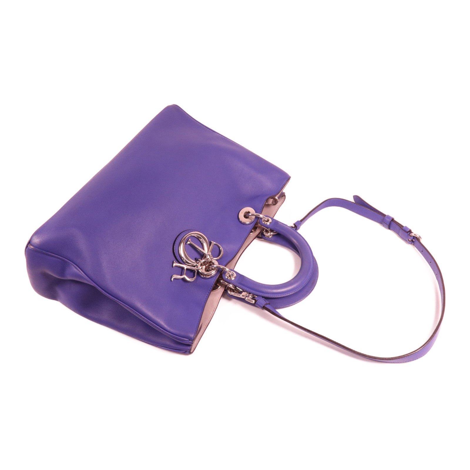 Dior 牛皮皮革Diorissimo Shopper Tote Large手挽肩背兩用袋