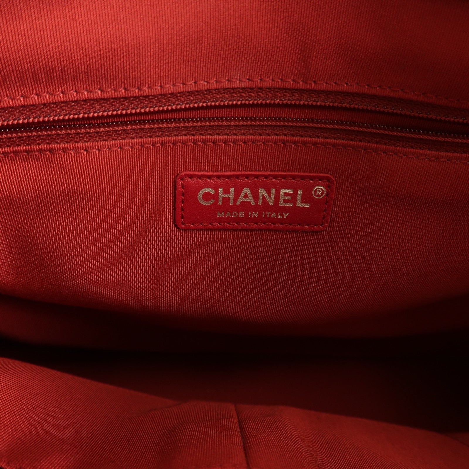 CHANEL 牛皮皮革Gabrielle銀扣/金扣手挽肩背兩用袋