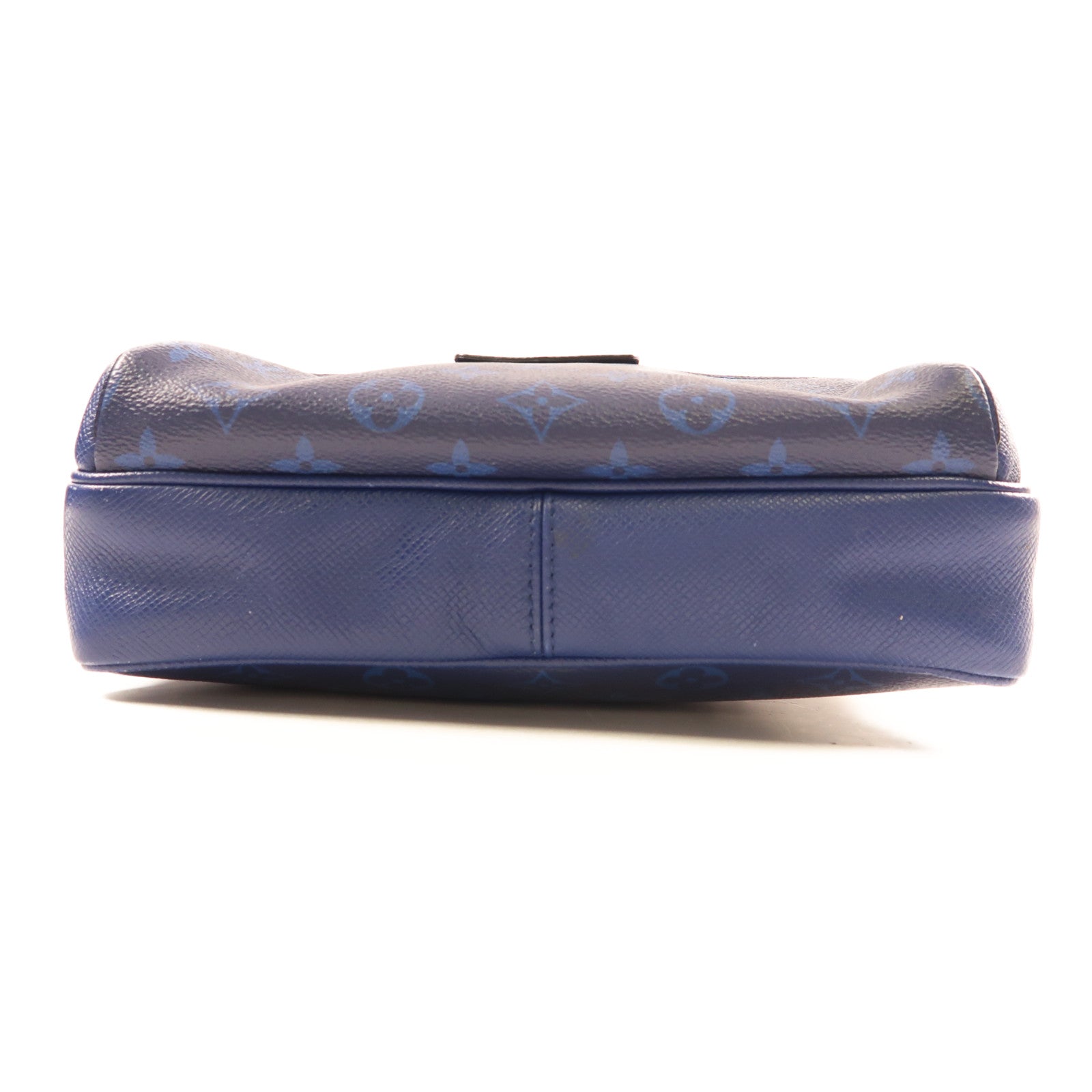 LOUIS VUITTON LV SHW  Outdoor Messenger Shoulder Bag M30242 Taiga/Monogram Blue