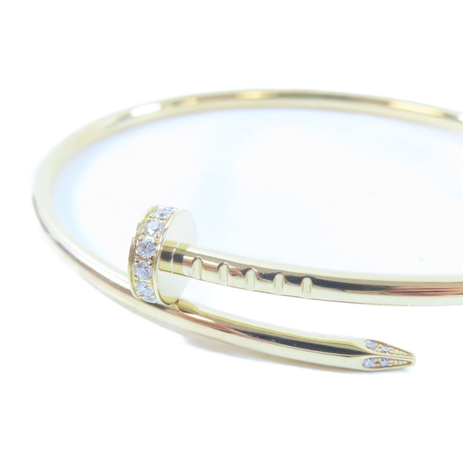 CARTIER 18K玫瑰金Juste Un Clou手鐲Cartier#16/15.5cm