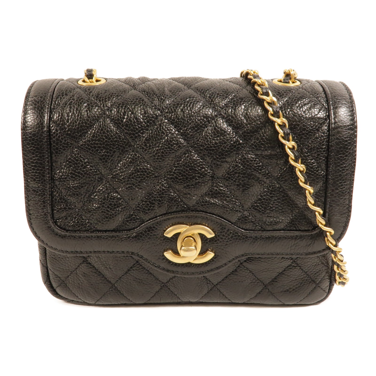 CHANEL 牛皮皮革Vintage Diana Mini Flap肩背袋