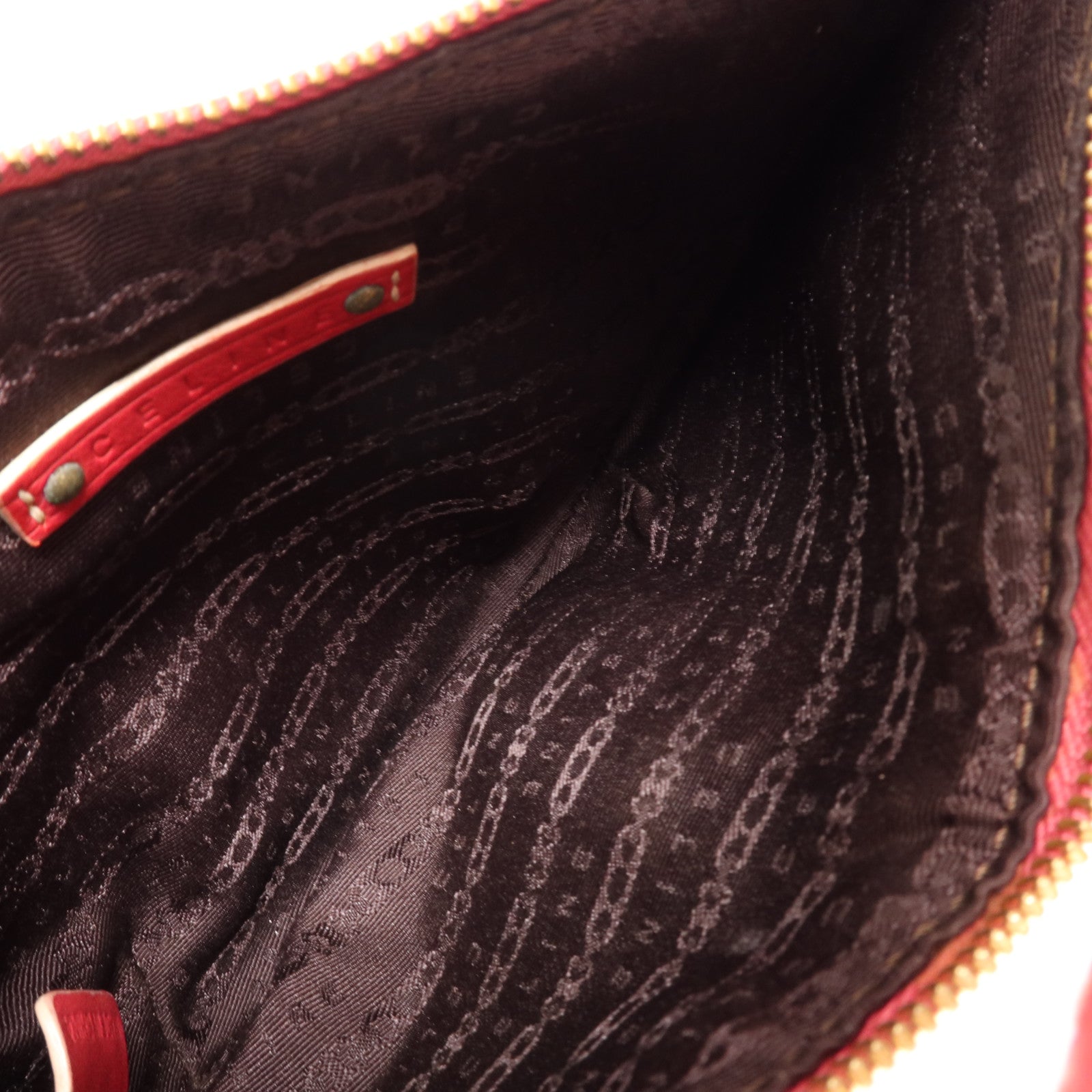 CELINE 帆布Shoulder Bag金扣肩背袋