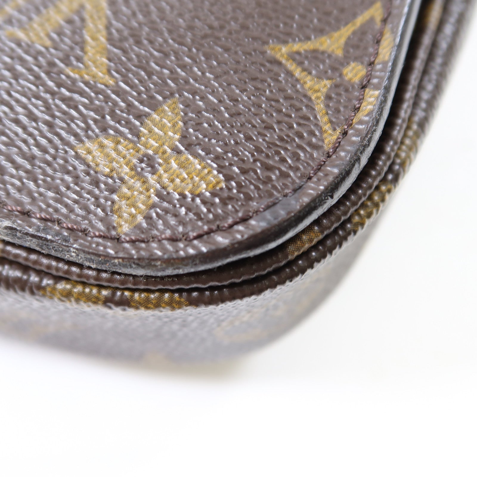 LOUIS VUITTON Monogram Pochette Metis金扣手挽肩背兩用袋啡色