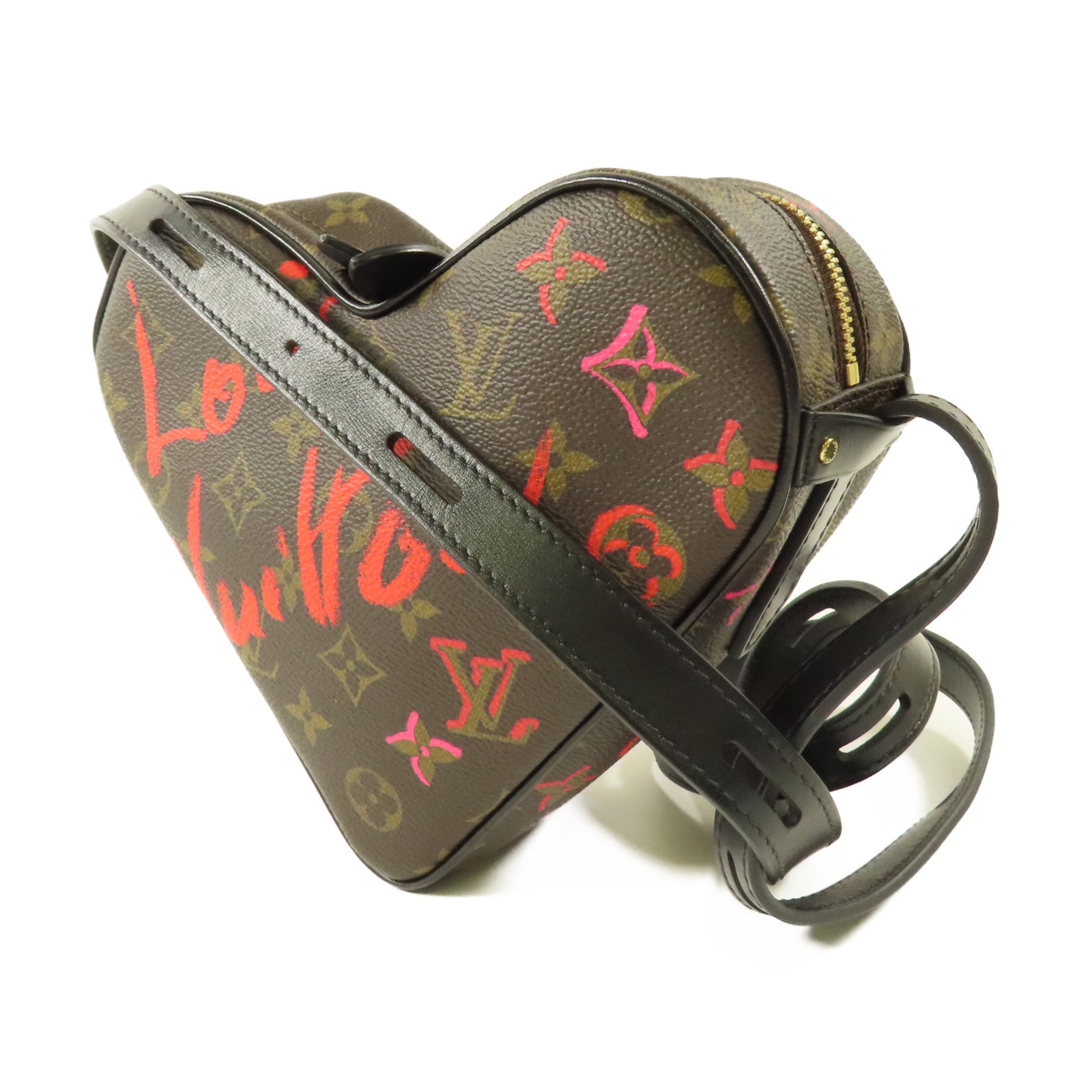 LOUIS VUITTON 【激減優惠】Monogram Sac Coeur Fall In Love金扣肩背袋
