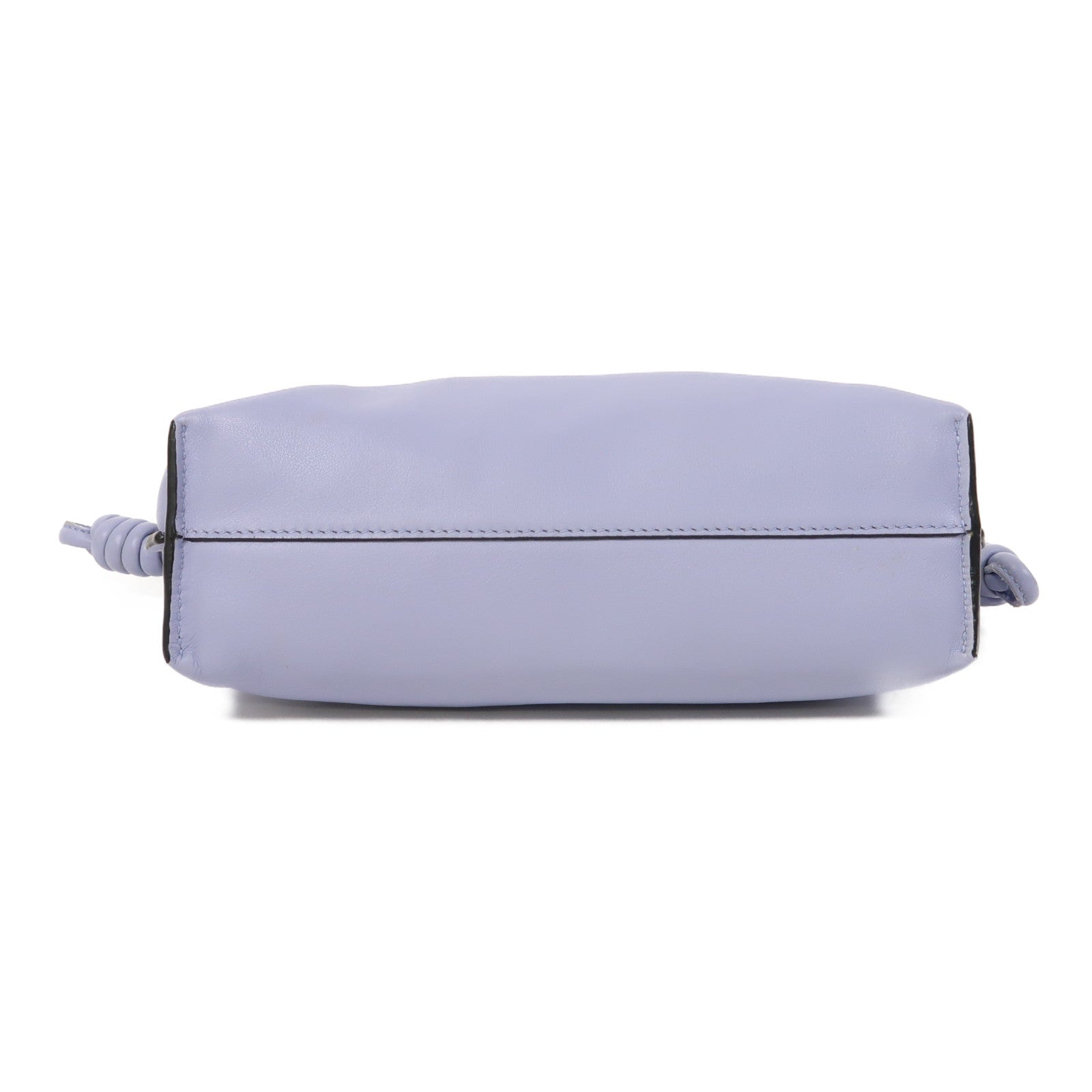LOEWE 牛皮皮革Mini Flamenco金扣肩背袋藍色