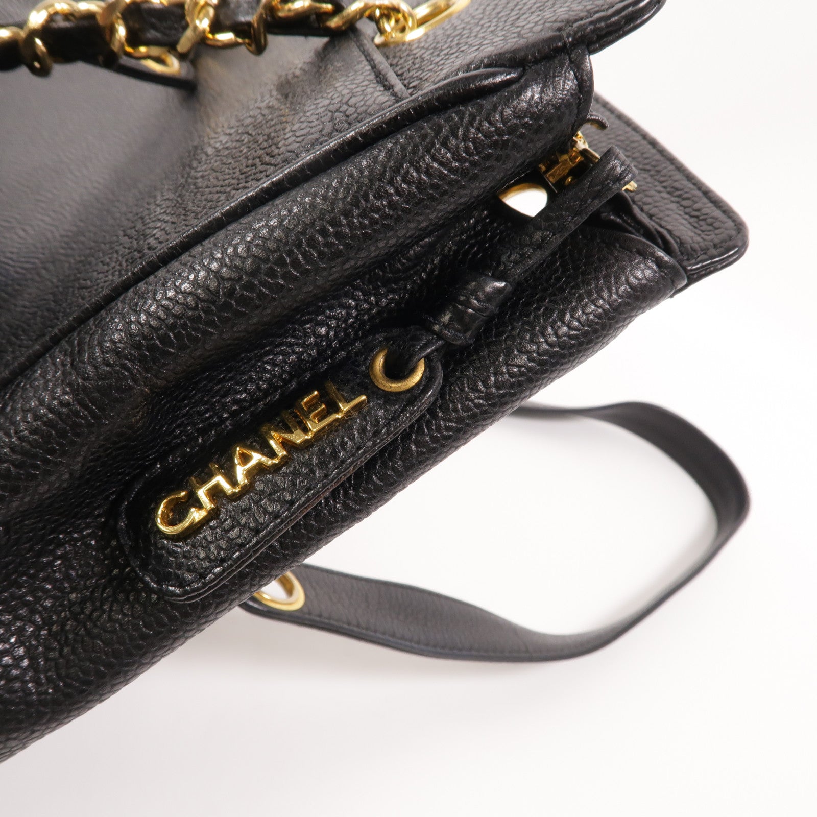 CHANEL 牛皮皮革Vintage Totebag肩背袋