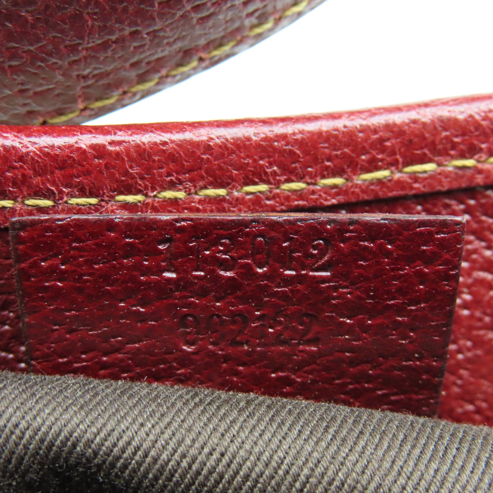 GUCCI 【清倉大減價】帆布/皮革Shoulder Bag銀扣肩背袋啡色/紅色