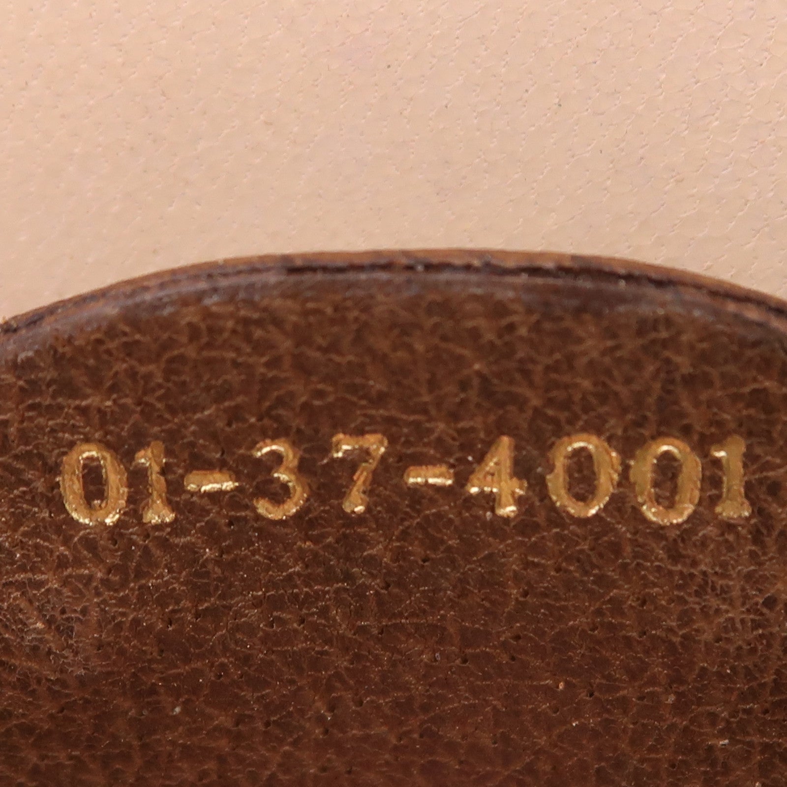 GUCCI GG GHW Vintage Shoulder Bag 01-37-4001 Coated Canvas Brown