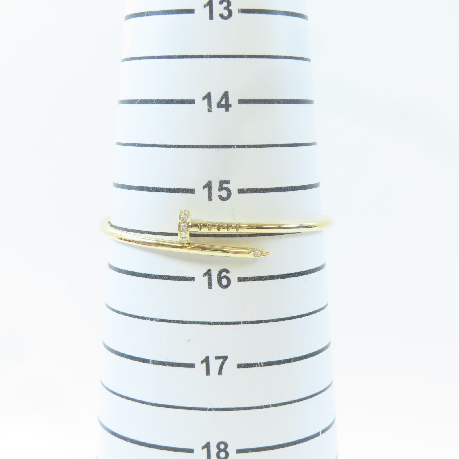 CARTIER 18K玫瑰金Juste Un Clou手鐲Cartier#16/15.5cm