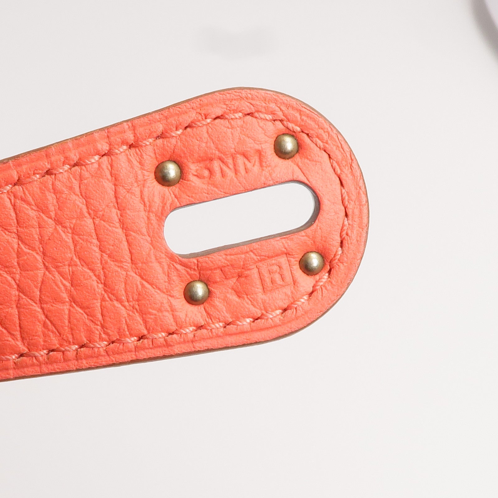 HERMES Clemence皮革Lindy 30手挽肩背兩用袋Sanguine/Rouge Pivoine