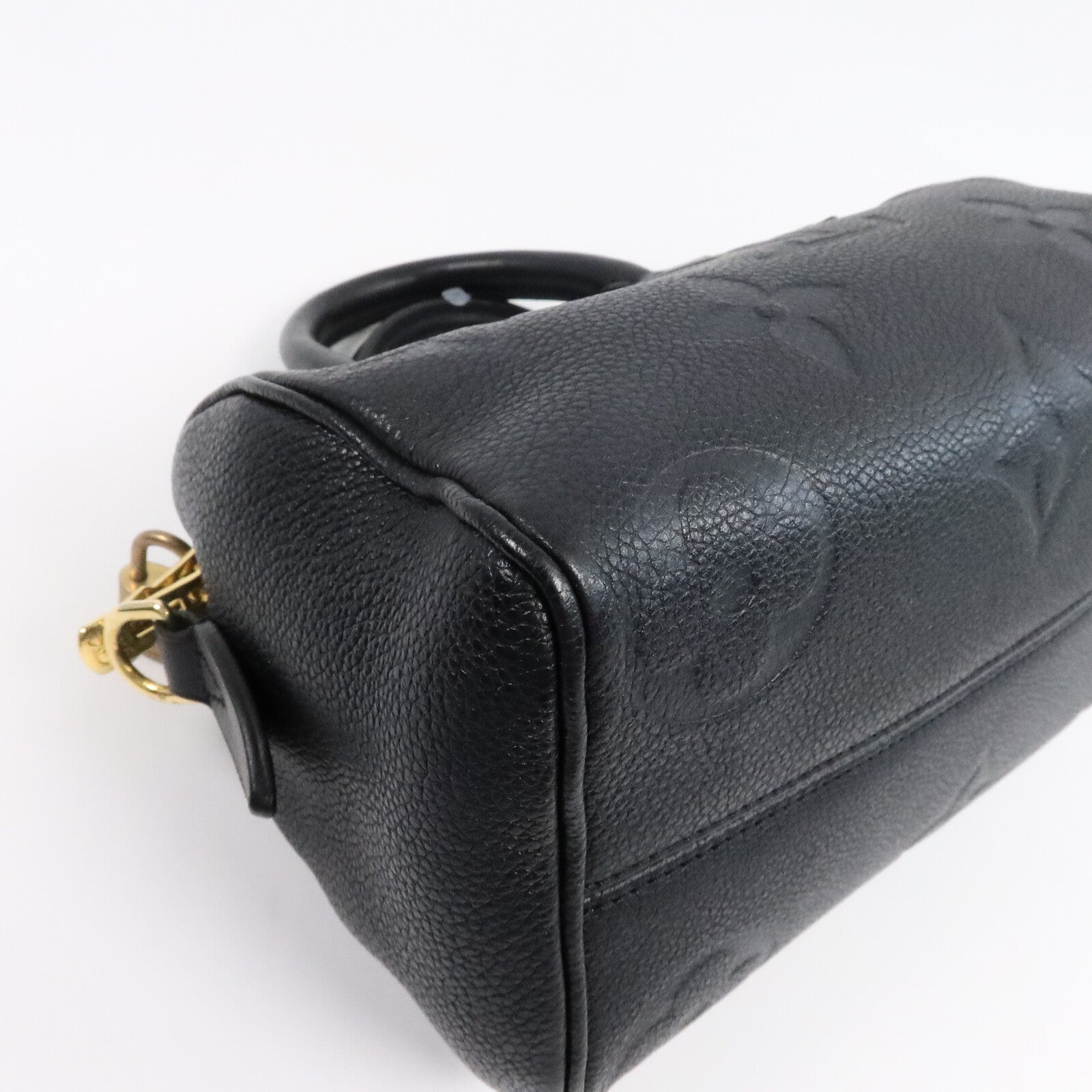 LOUIS VUITTON Monogram Empreinte Speedy Bandouliere 20手挽肩背兩用袋