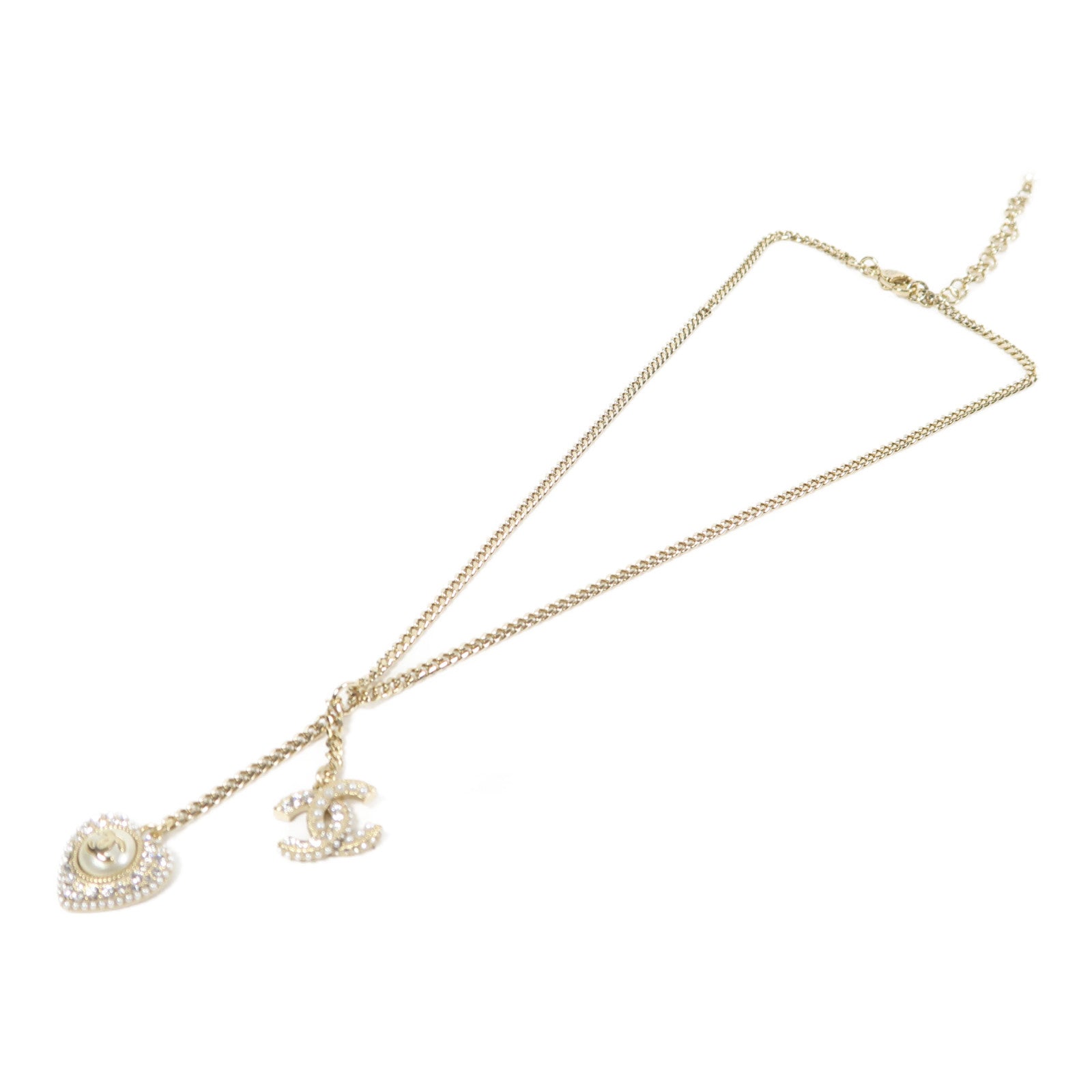 CHANEL 金屬Necklace項鏈金色