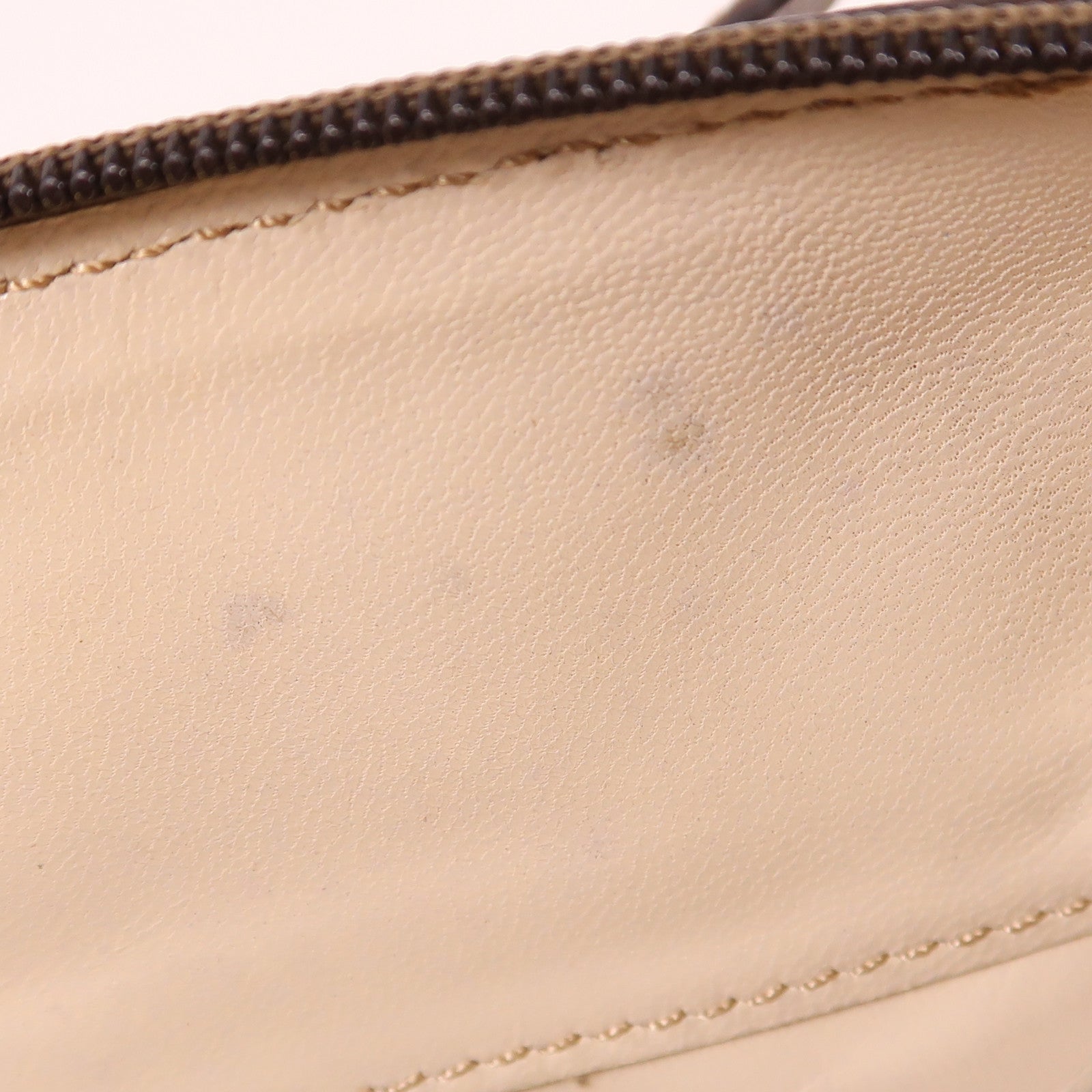 GUCCI GG GHW Vintage Shoulder Bag 01-37-4001 Coated Canvas Brown