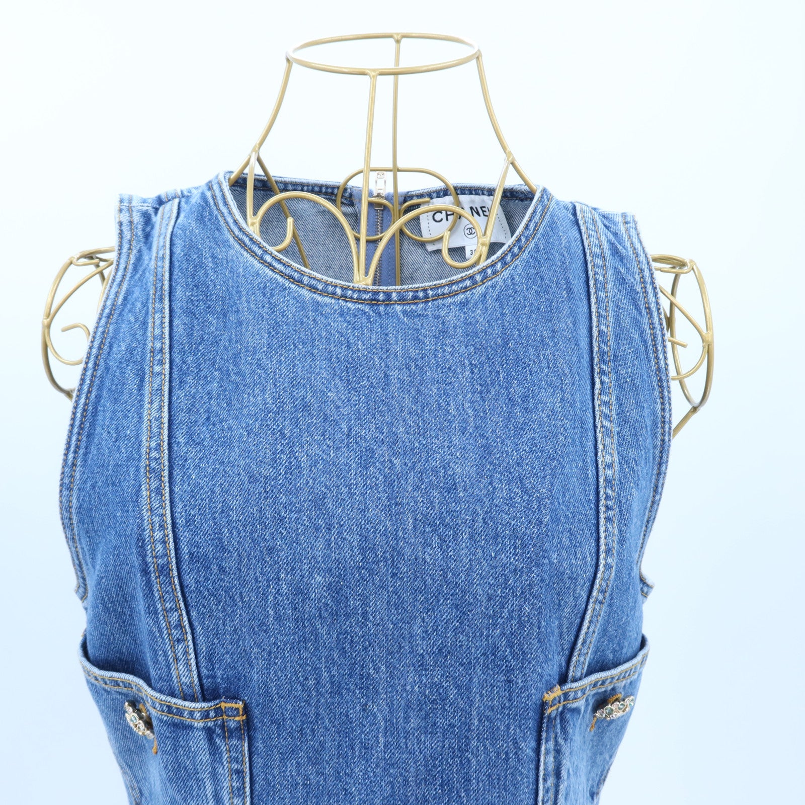 CHANEL Cotton Denim One-Piece連身裙